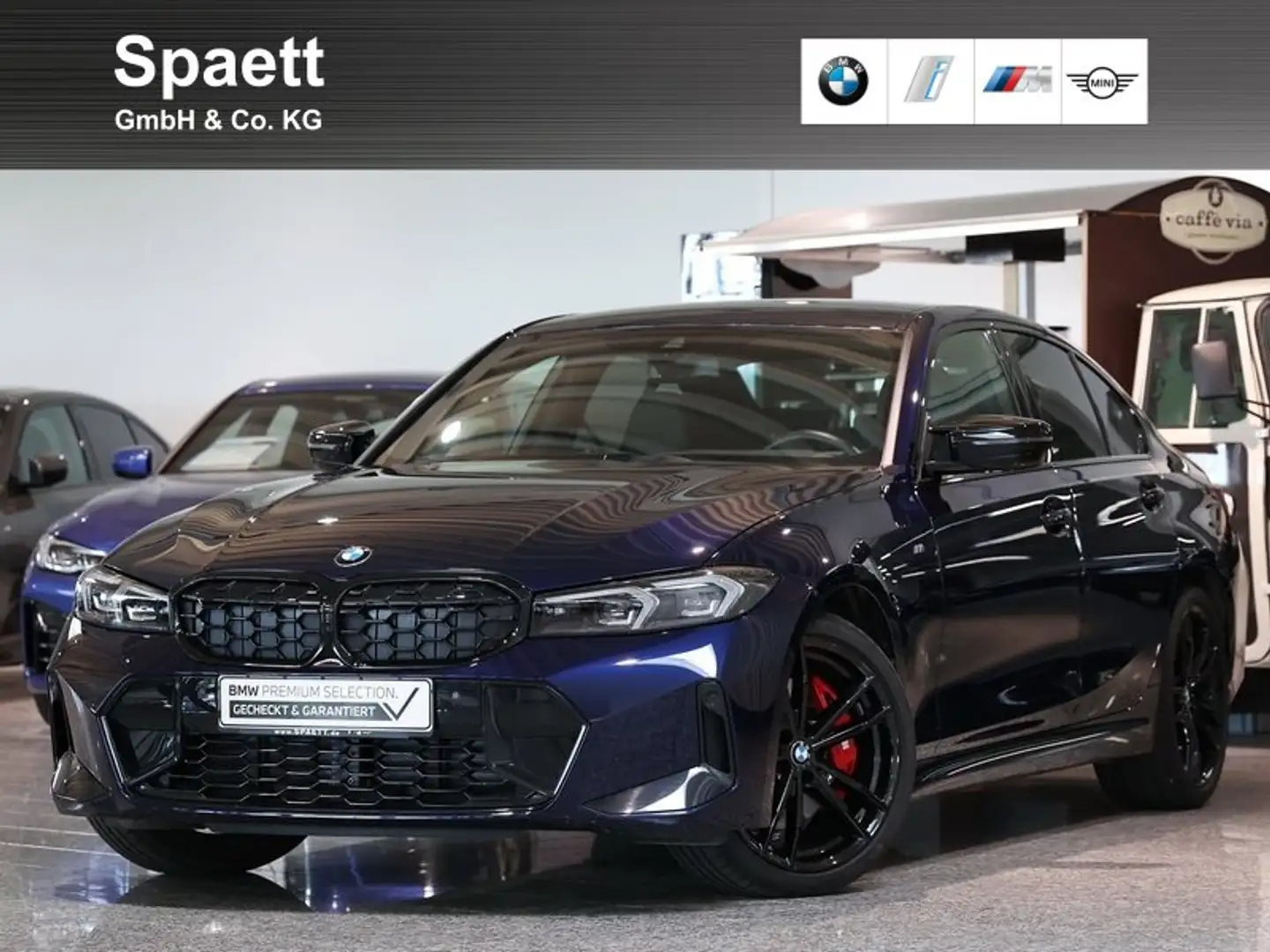 BMW 340 M340i xDrive Lim 19Zoll DrivAss HarmKar Adp.LED Bleu - 1