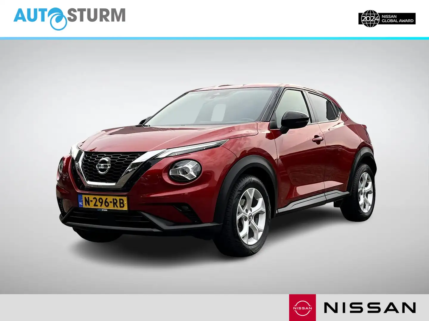 Nissan Juke 1.0 DIG-T N-Connecta Automaat Rouge - 1