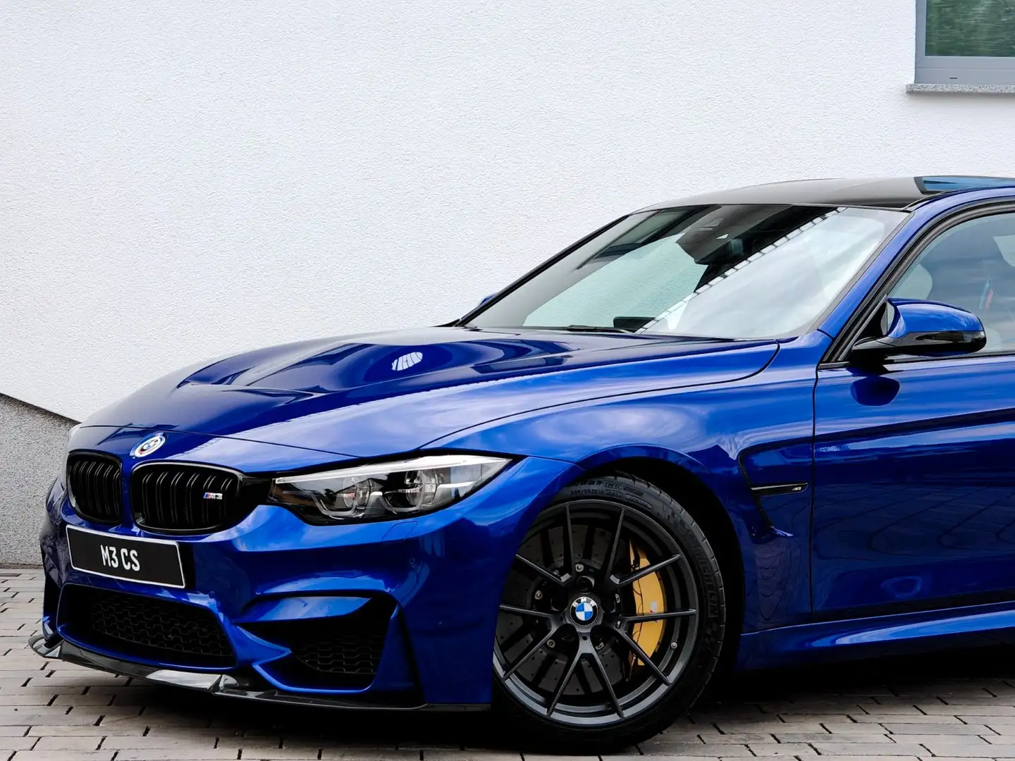 BMW M3 CS KERAMIK | 34 TKM | BRD | ERSTLACK Blau - 1
