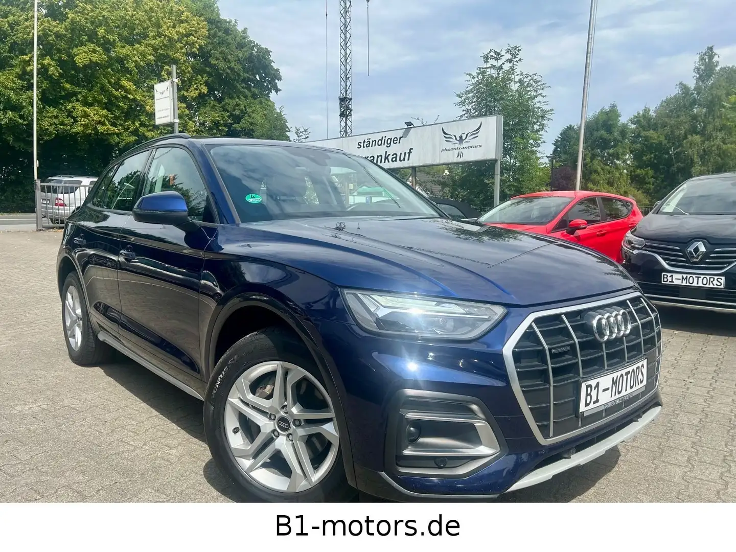 Audi Q5 40 TDI quattro advanced*Pano*Matrix*AHK*DSP* Blau - 2