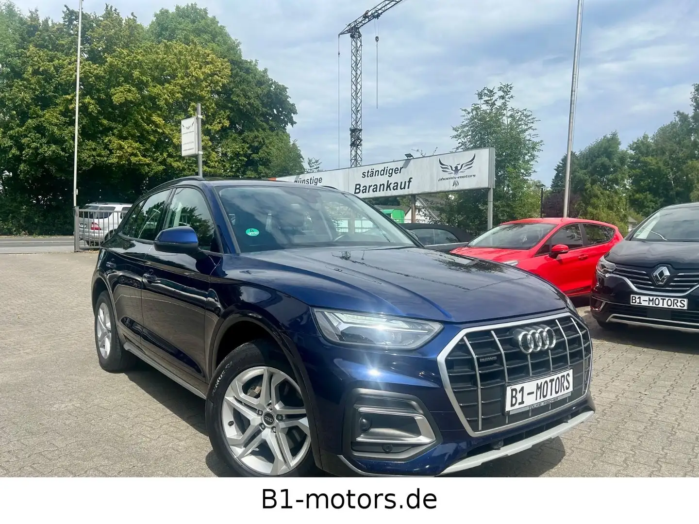 Audi Q5 40 TDI quattro advanced*Pano*Matrix*AHK*DSP* Blau - 1