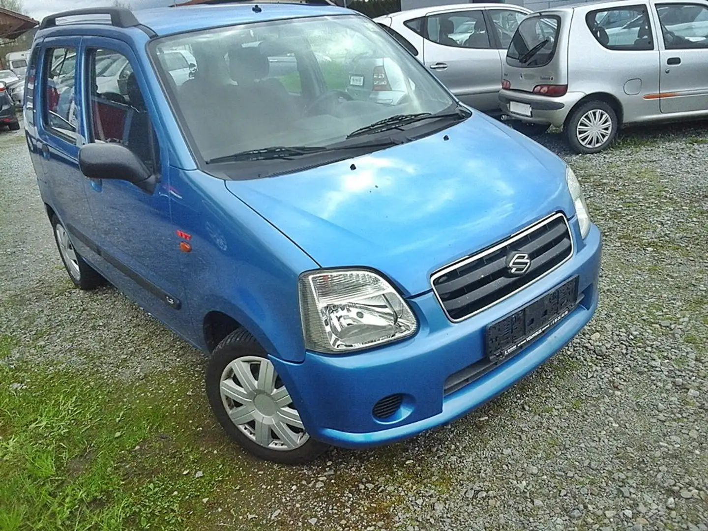 Suzuki Wagon R+ 1.3 - 4WD COMFORT /met+Klima+Servo+5 trg/ o.TÜV Kék - 2