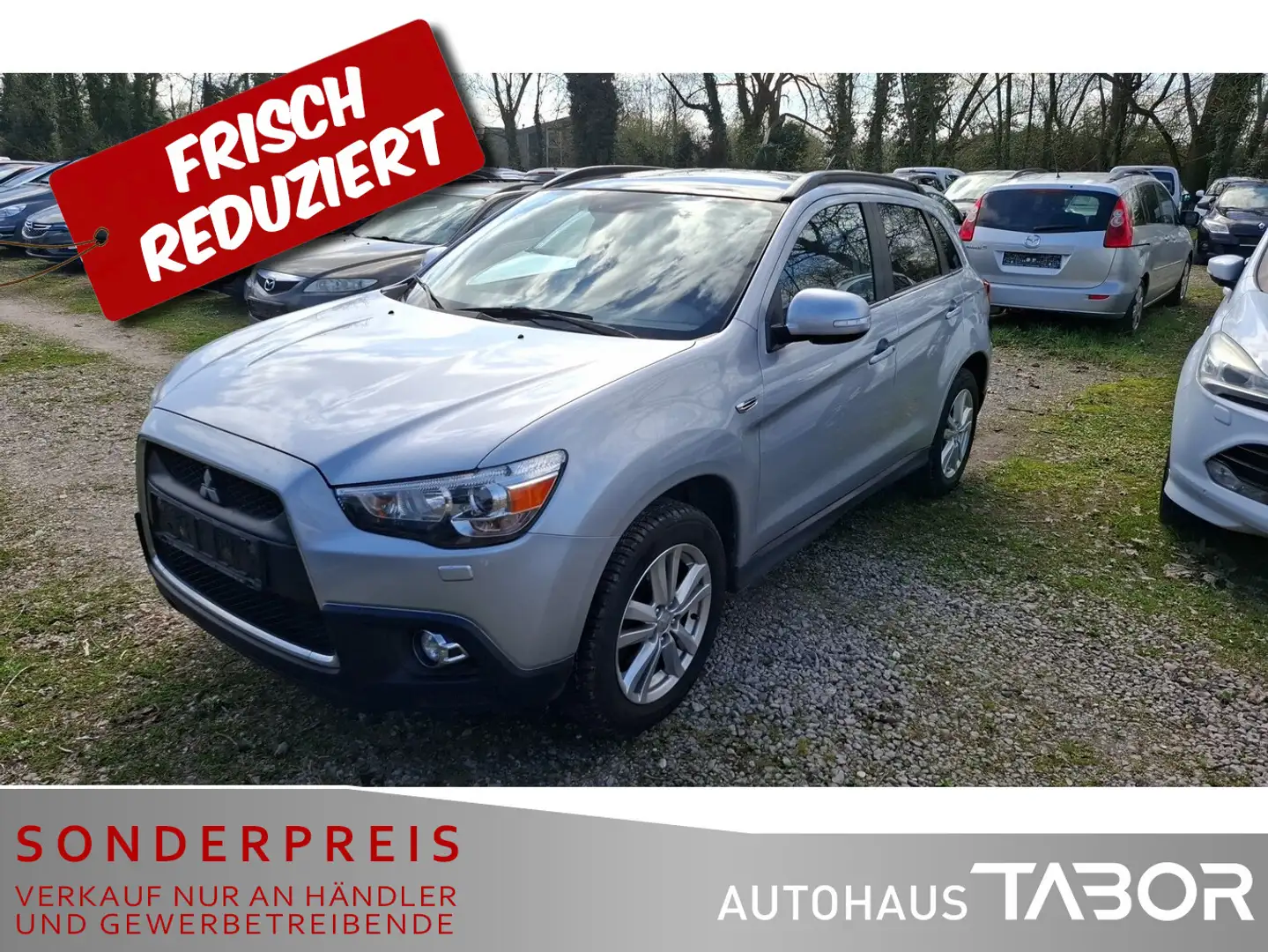 Mitsubishi ASX 1.6 Intense 2WD Xenon RFK LM Klimaaut. Pano Silber - 1