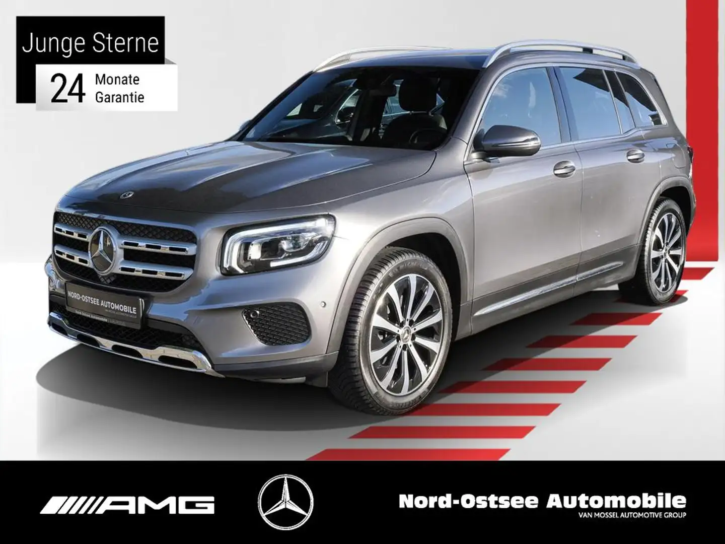 Mercedes-Benz GLB 200 d PROGRESSIVE KAMERA TEMPO AHK SITZHZG Grau - 1