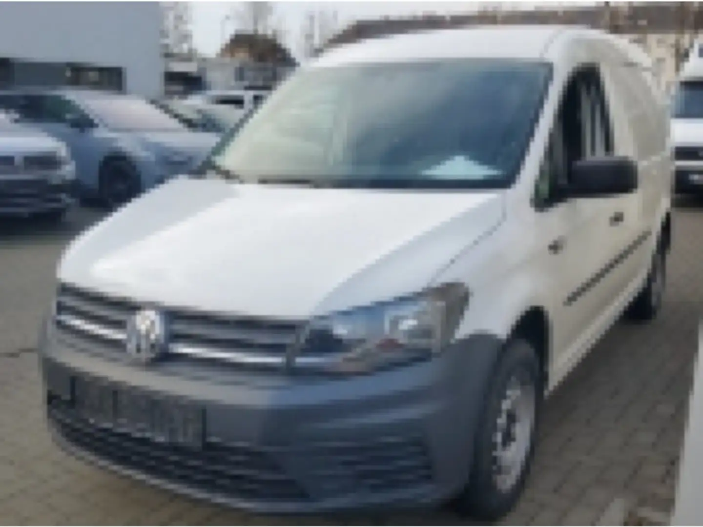 Volkswagen Caddy Kasten 2.0 TDI Klima Weiß - 2