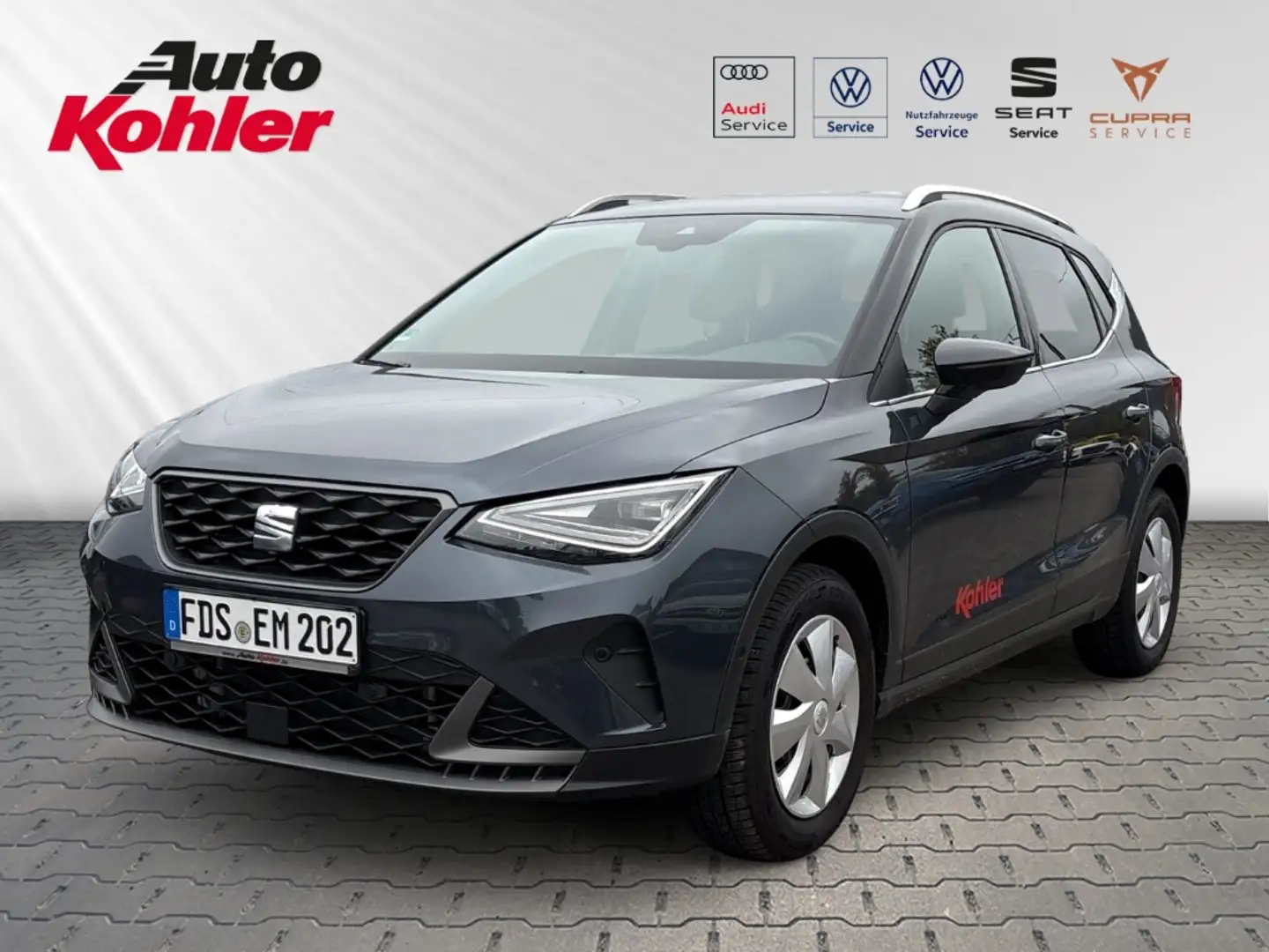 SEAT Arona FR 1.5 TSI LED CarPlay Rückfahrkamera Grau - 1