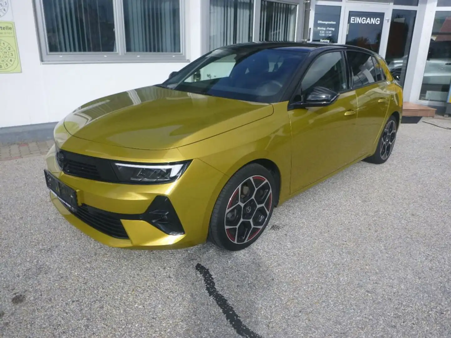 Opel Astra GS Line Gelb - 1