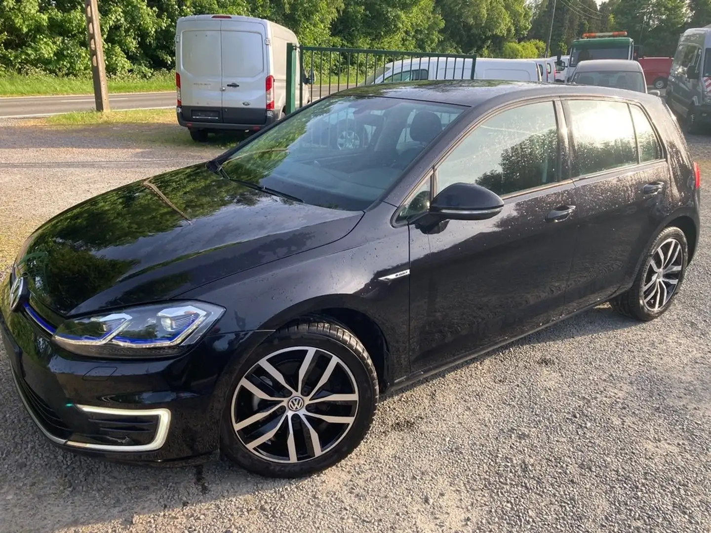 Volkswagen e-Golf 19.793+TVA/BTW 35,8kw/h 100kw PackLuxe Cuir-Leder Negro - 2