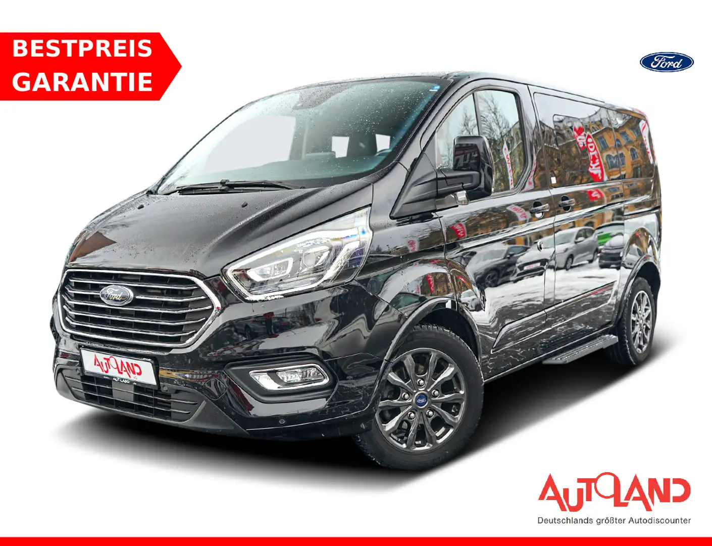 Ford Tourneo Custom TDCi Titanium X Bi-Xenon AHK Schwarz - 1