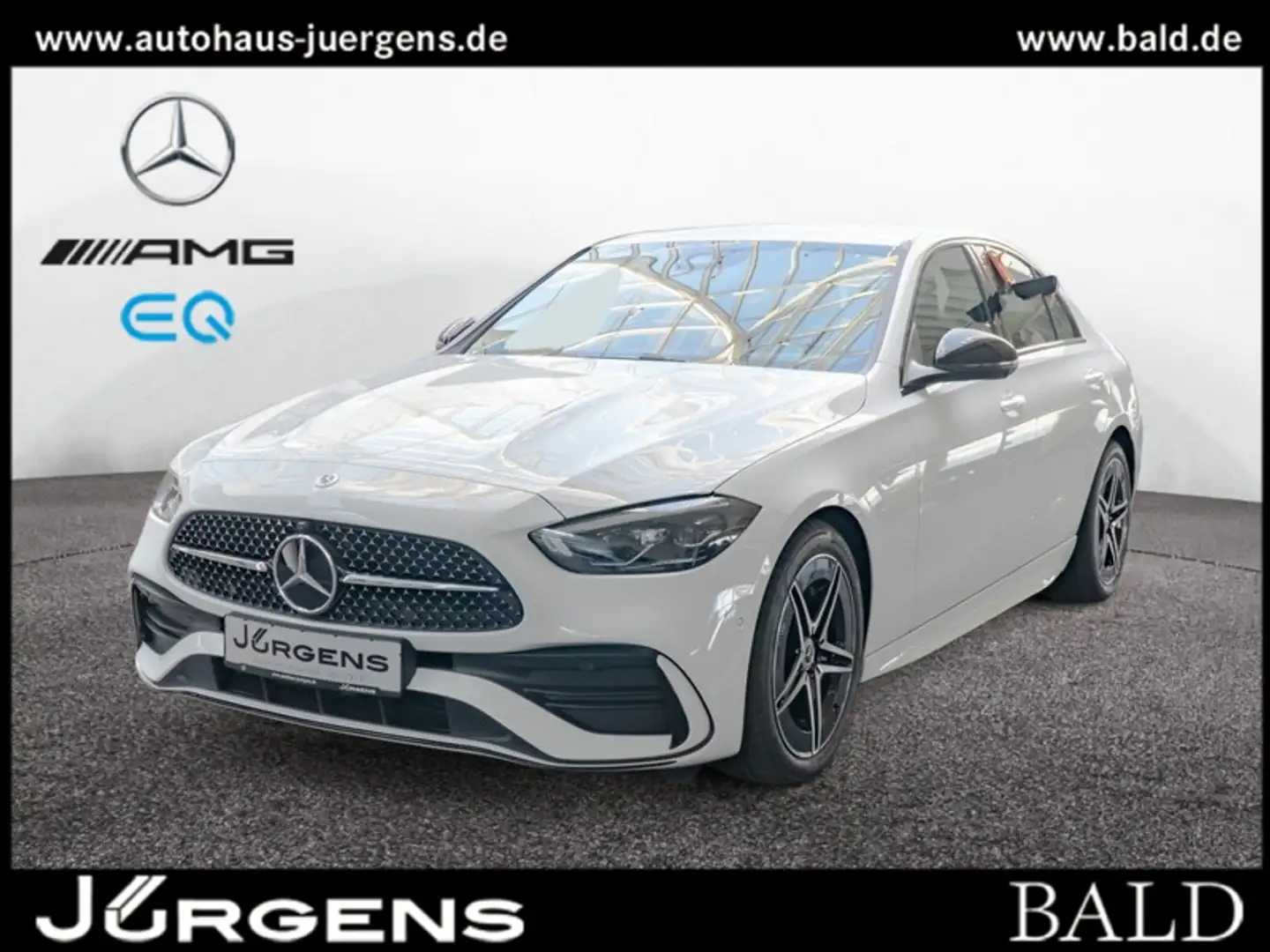 Mercedes-Benz C 200 d AMG-Sport/LED/360/Night/Distr/Winter/18" Bianco - 1