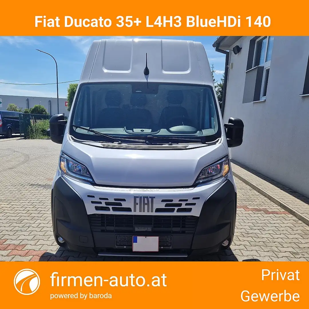 Fiat Ducato Ducato 35+ L4H3 BlueHDi 140 S&S Weiß - 1