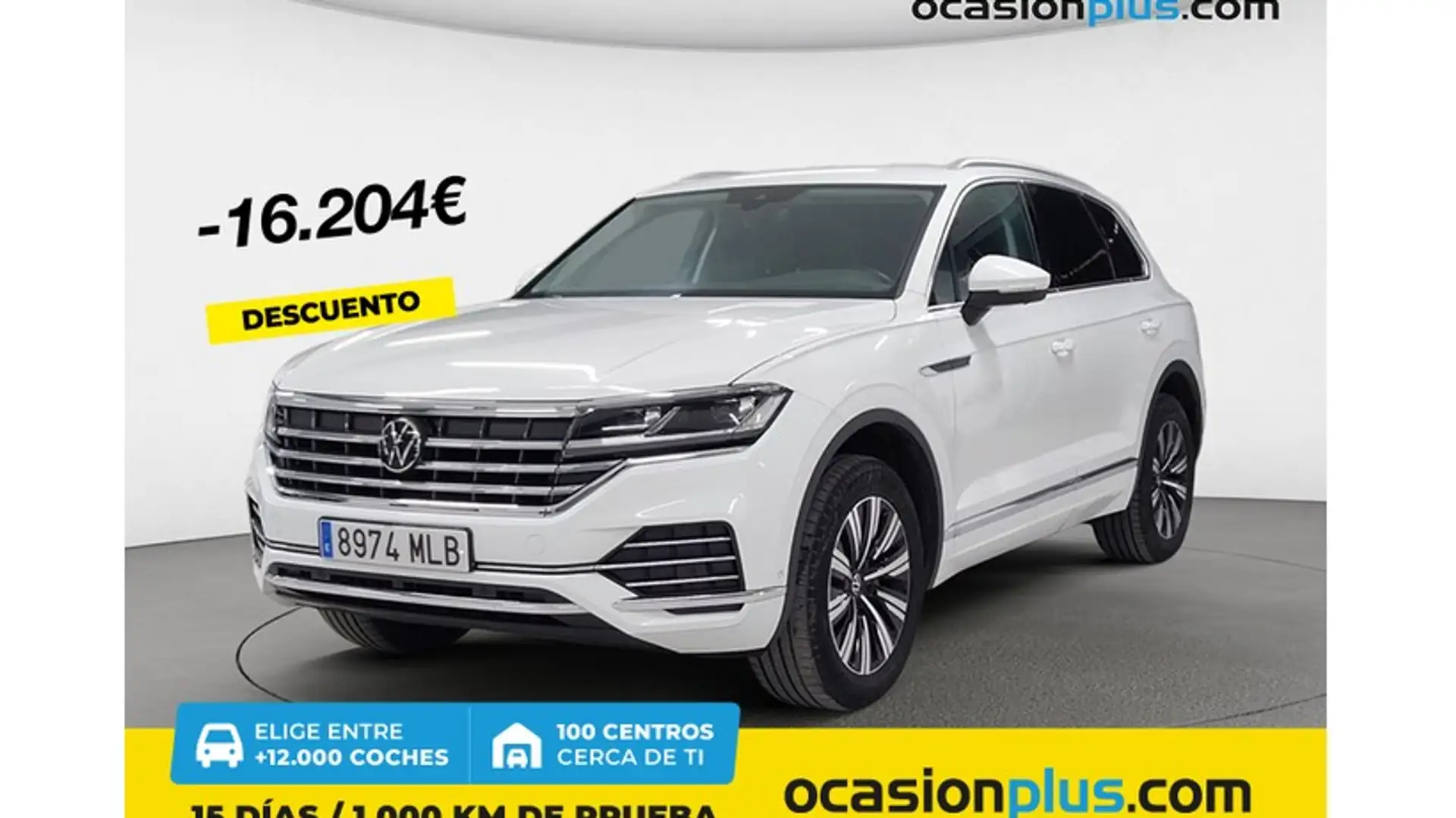 Volkswagen Touareg 3.0TDI V6 Premium Tiptronic Elegance 4M 170kW Blanco - 1