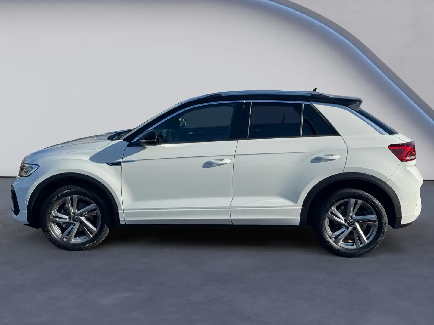 Volkswagen T-Roc 1.5 TSI R-Line DSG+KAM+AHK+NAVI+ALLWETTER Bianco - 2