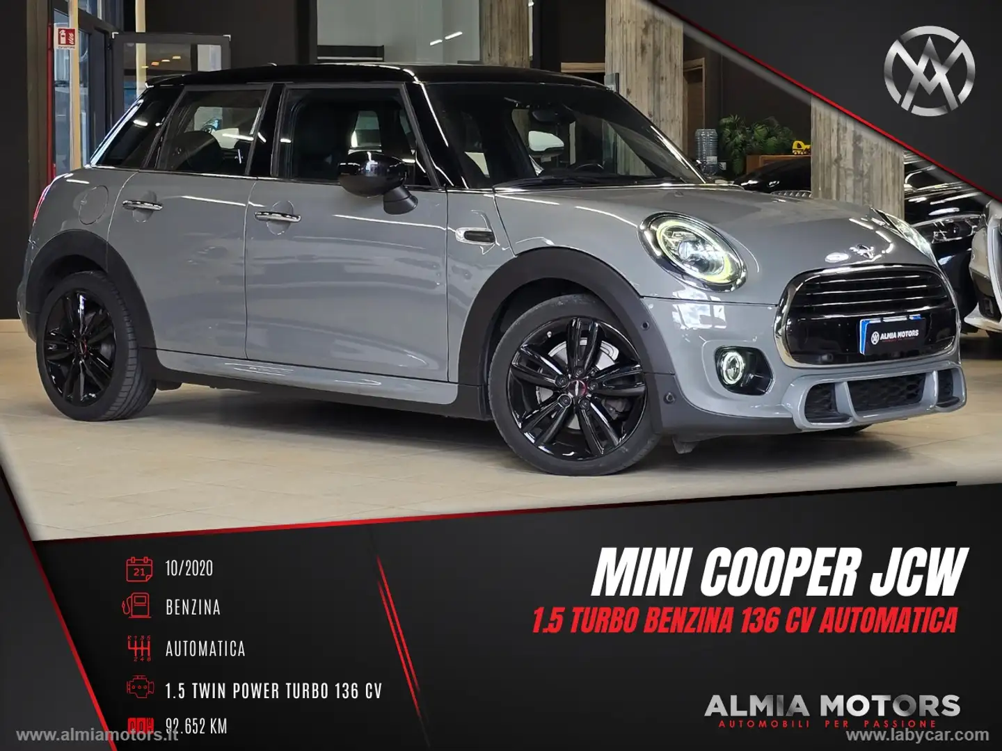MINI John Cooper Works Cooper JCW 5 porte Grey - 1