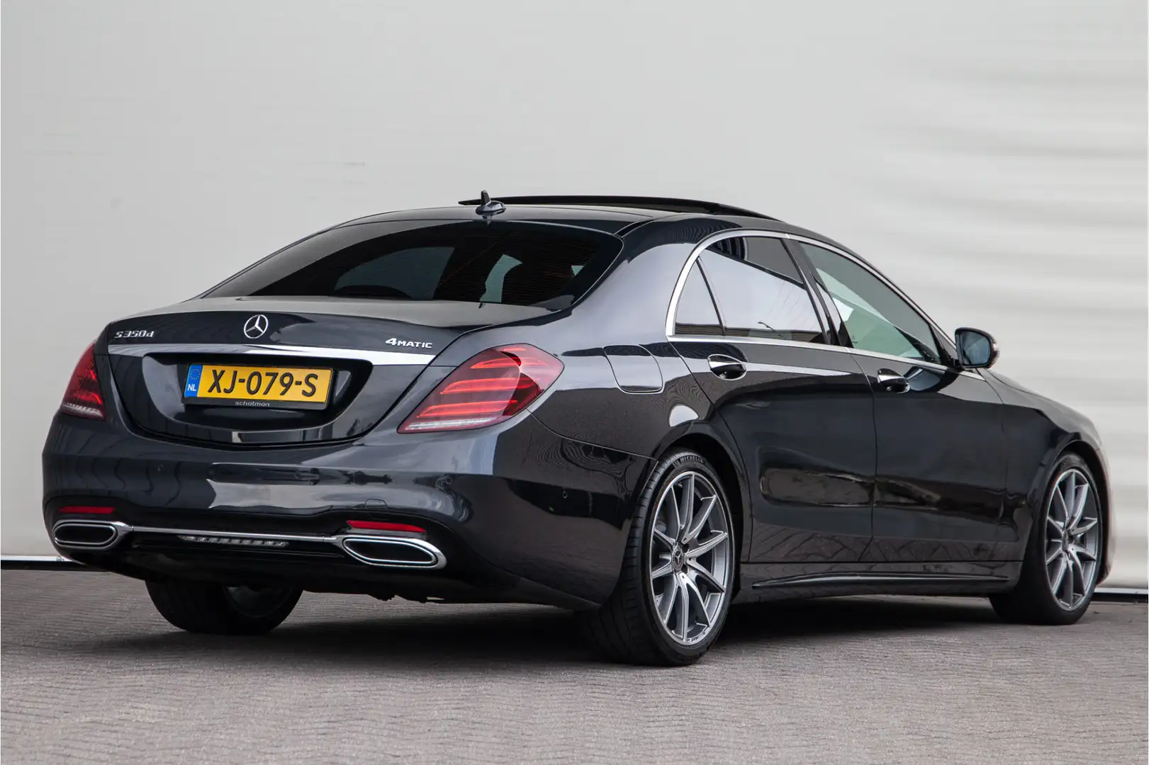 Mercedes-Benz S 350 350d 4Matic Lang AMG, Leder Exclusief, Airmatic, D Zwart - 2