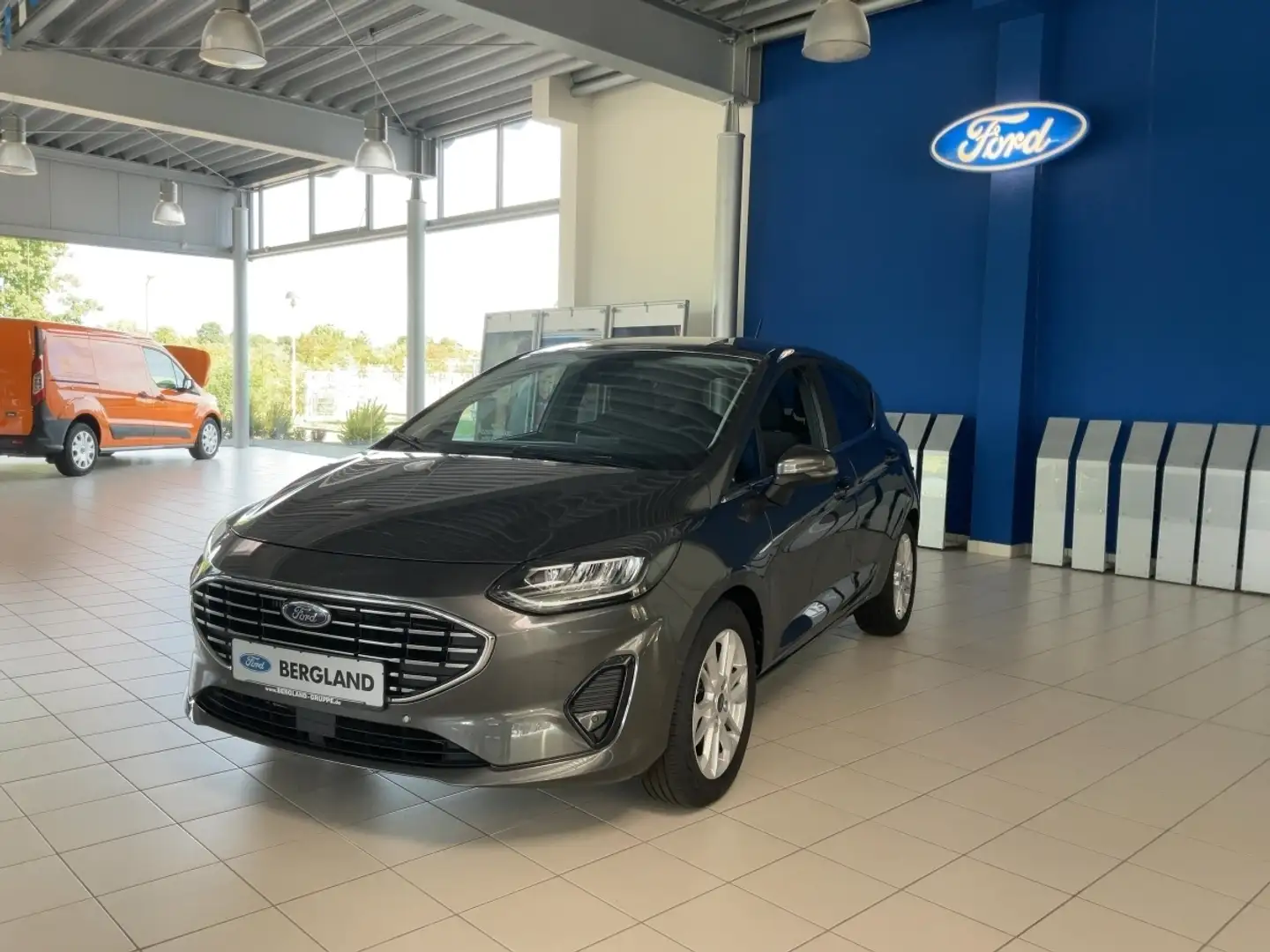 Ford Fiesta 1,0 l EcoBoost Titanium X Grijs - 1