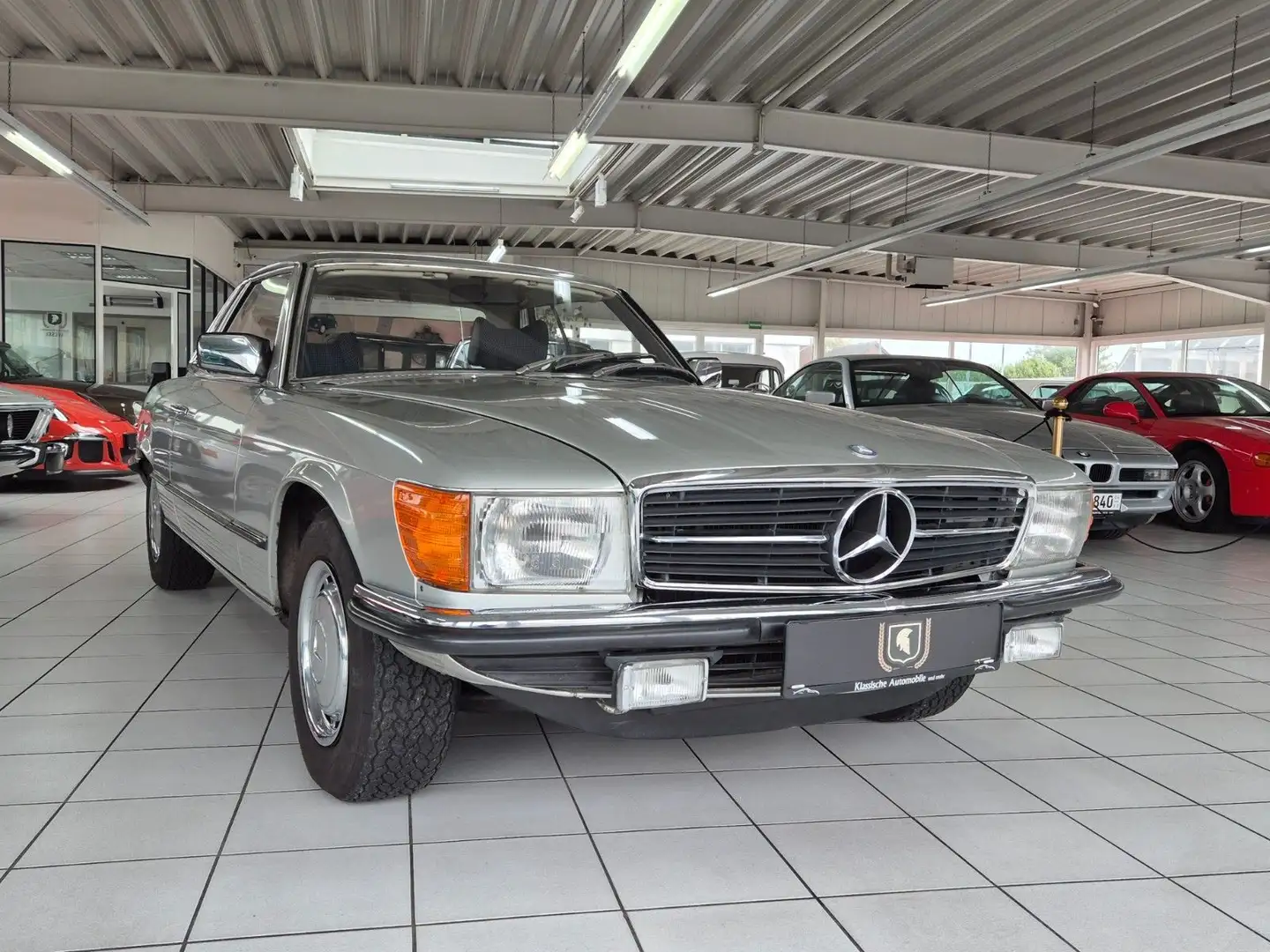 Mercedes-Benz 450 SLC/1. Hand/Deutsch/Original 13.900 km! Silber - 1