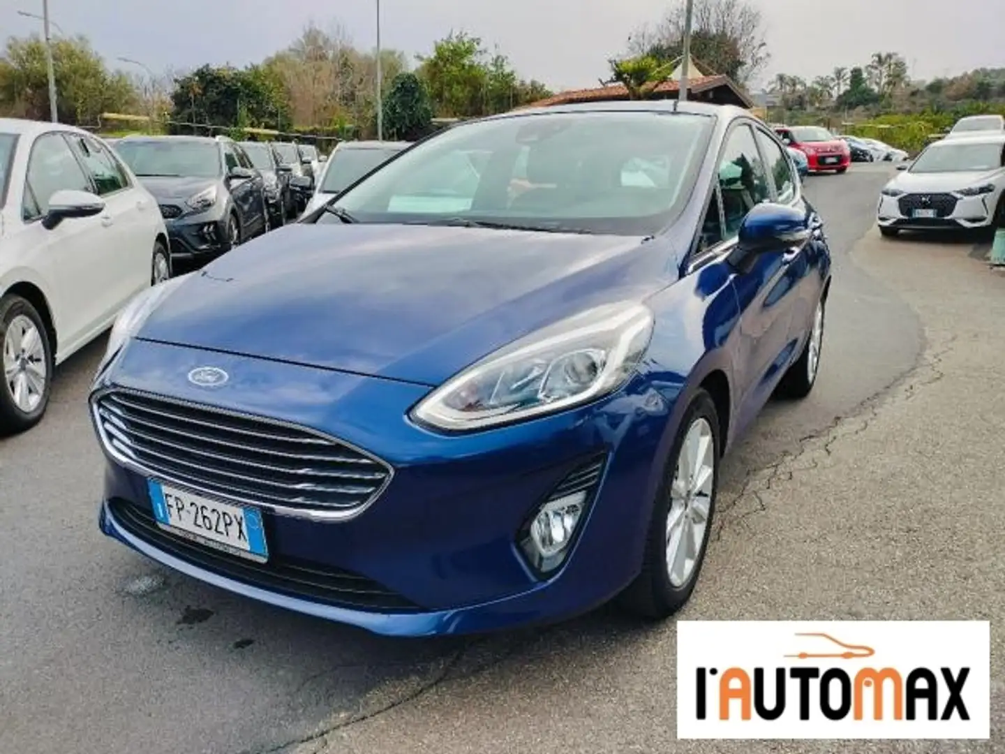 Ford Fiesta 5p 1.5 tdci Titanium 85cv Blu/Azzurro - 1