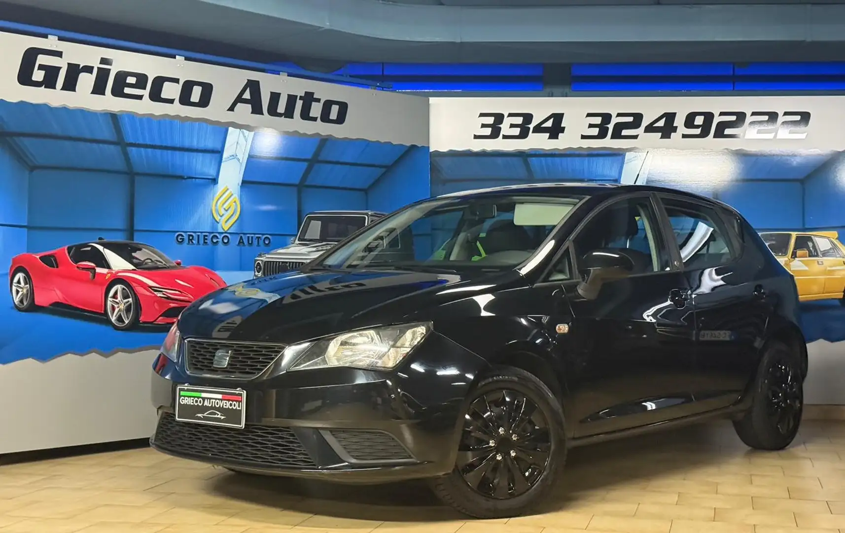 SEAT Ibiza EURO6 TURBINA E TAGLIANDO FATTI!!! Nero - 1