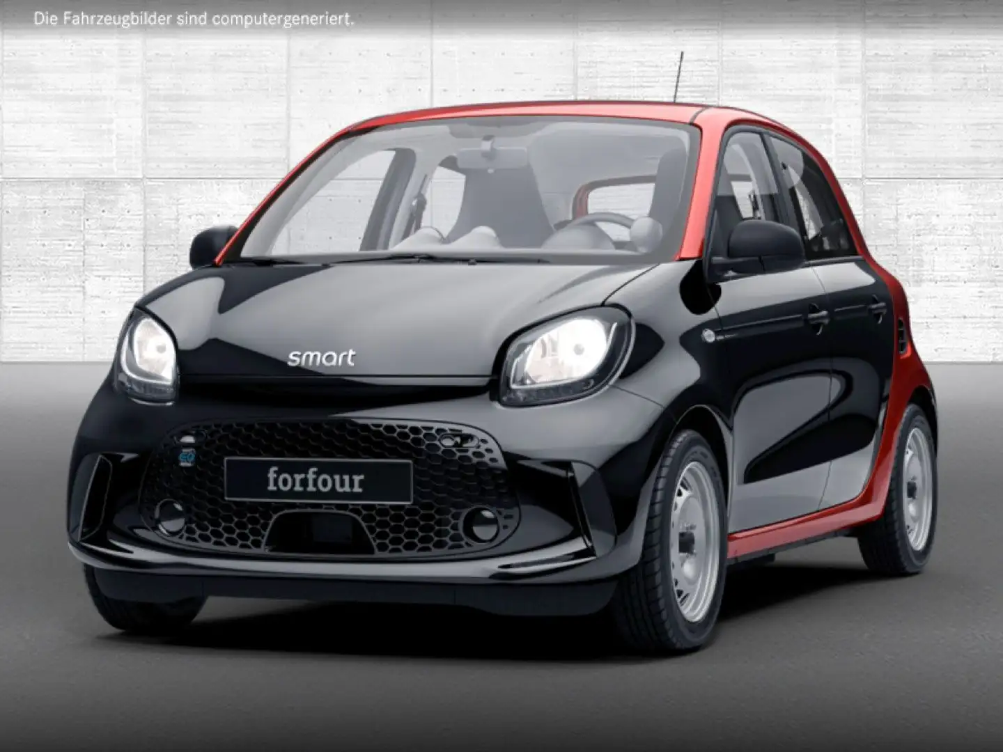 smart forFour EQ 60kWed cool&Audio Dig Radio 22kW Bordl Noir - 2