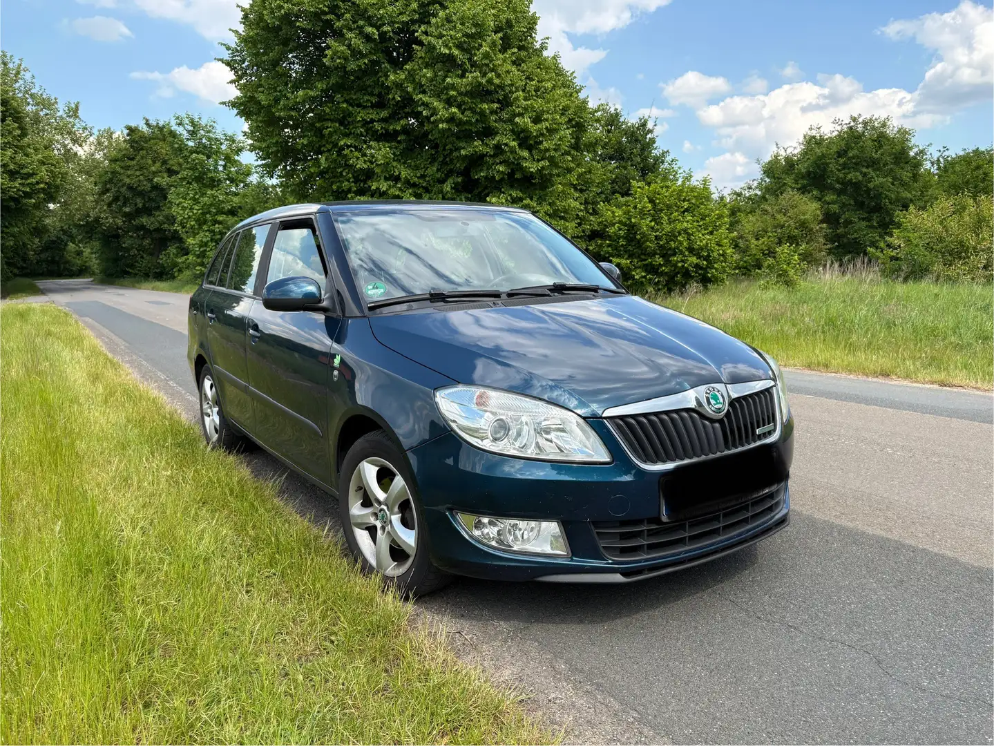 Skoda Fabia 1.2 TDI DPF Combi GreenLine Azul - 1