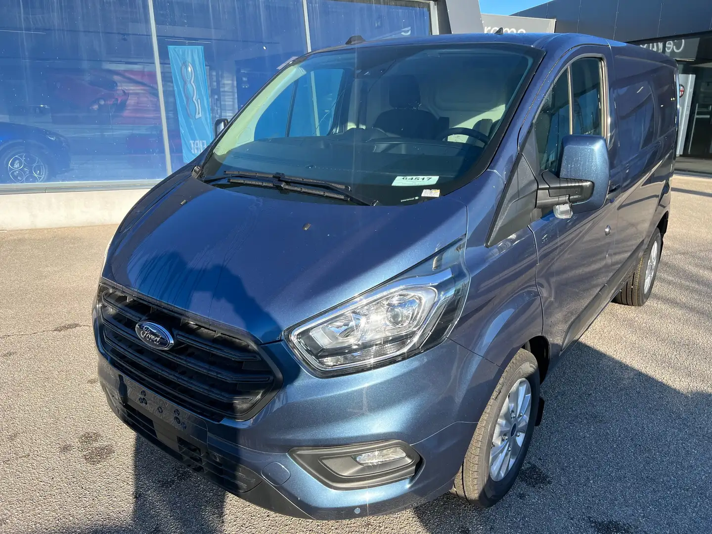 Ford Transit Custom 340 L1 Tot-Winkel-Assistent, Tempomat Zwart - 1