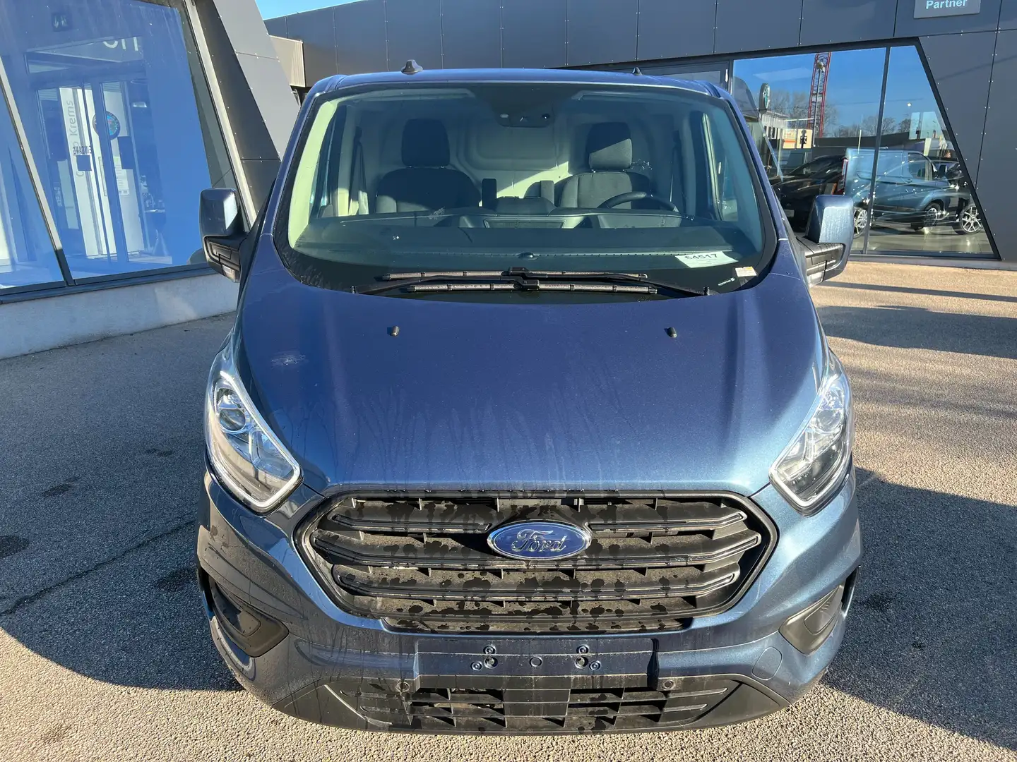 Ford Transit Custom 340 L1 Tot-Winkel-Assistent, Tempomat Zwart - 2
