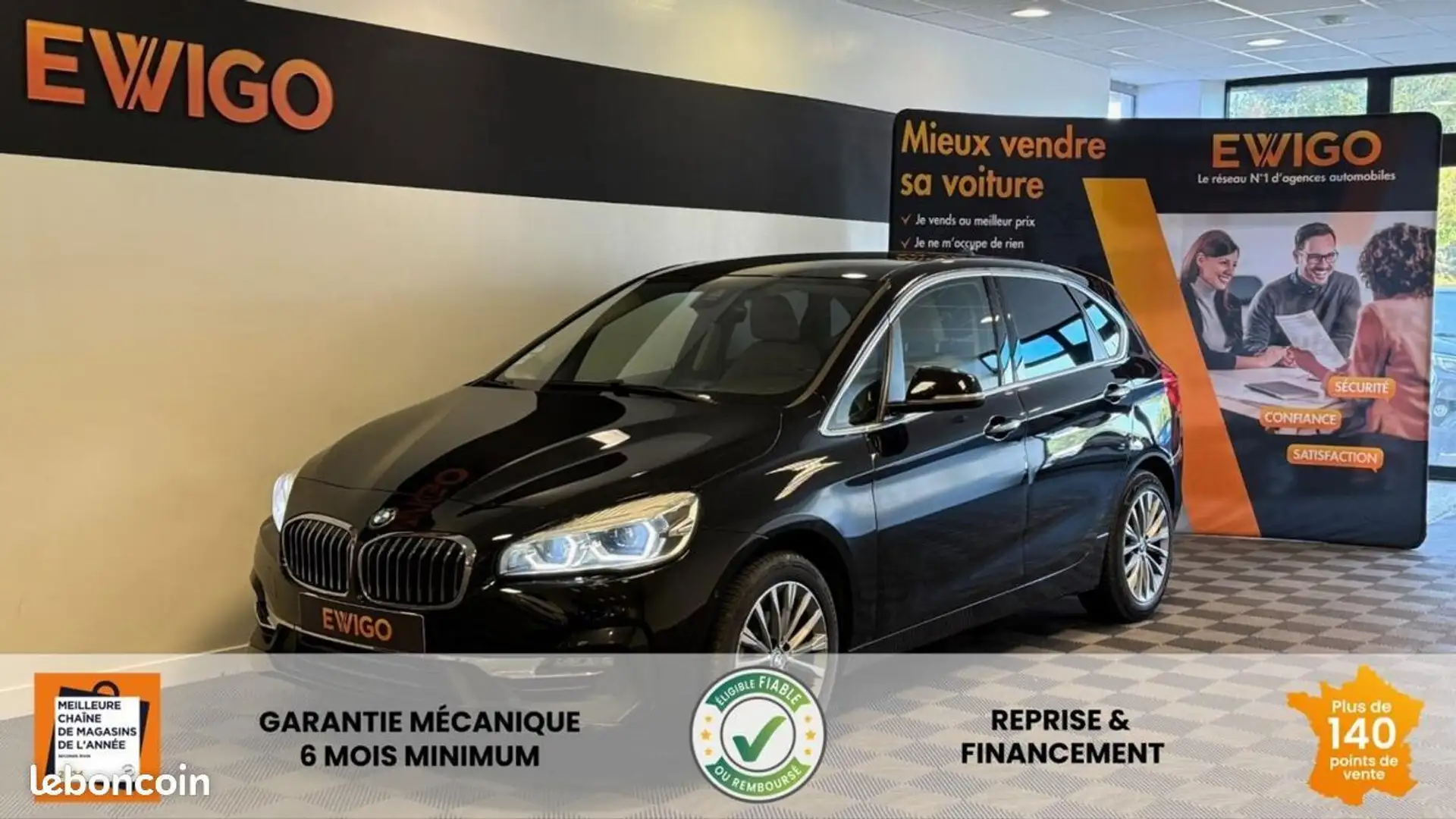 BMW 216 Serie ACTIVE-TOURER 1.5 216 I 109ch LUXURY Noir - 1