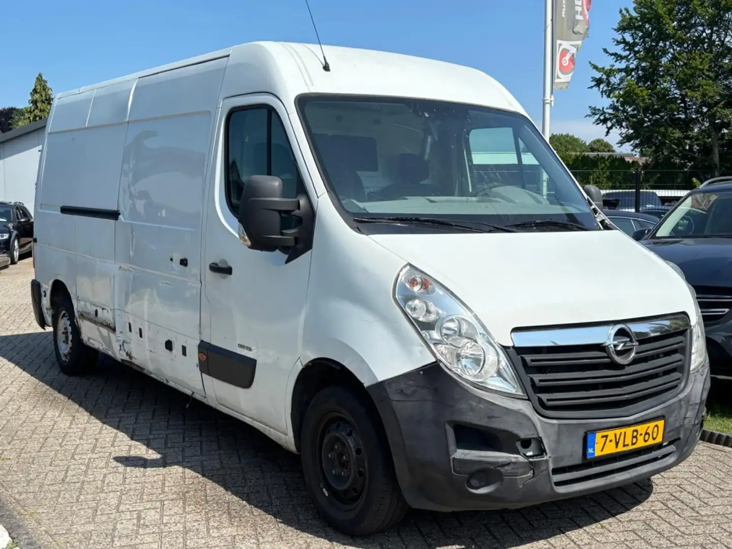 Opel Movano 2.3 CDTI L3H2 2011 MARGE Rondom Schade Wit - 2