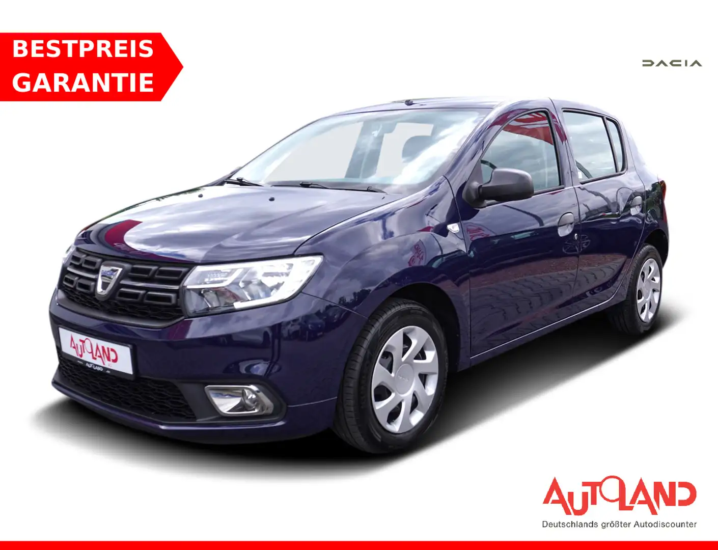 Dacia Sandero II 1.0 SCe 75 Access Klima AUX Bluetooth Blau - 1