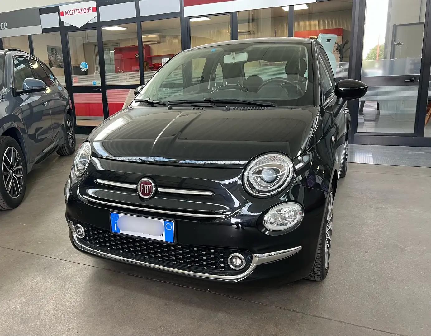 Fiat 500 1.2 Lounge 69cv Nero - 1
