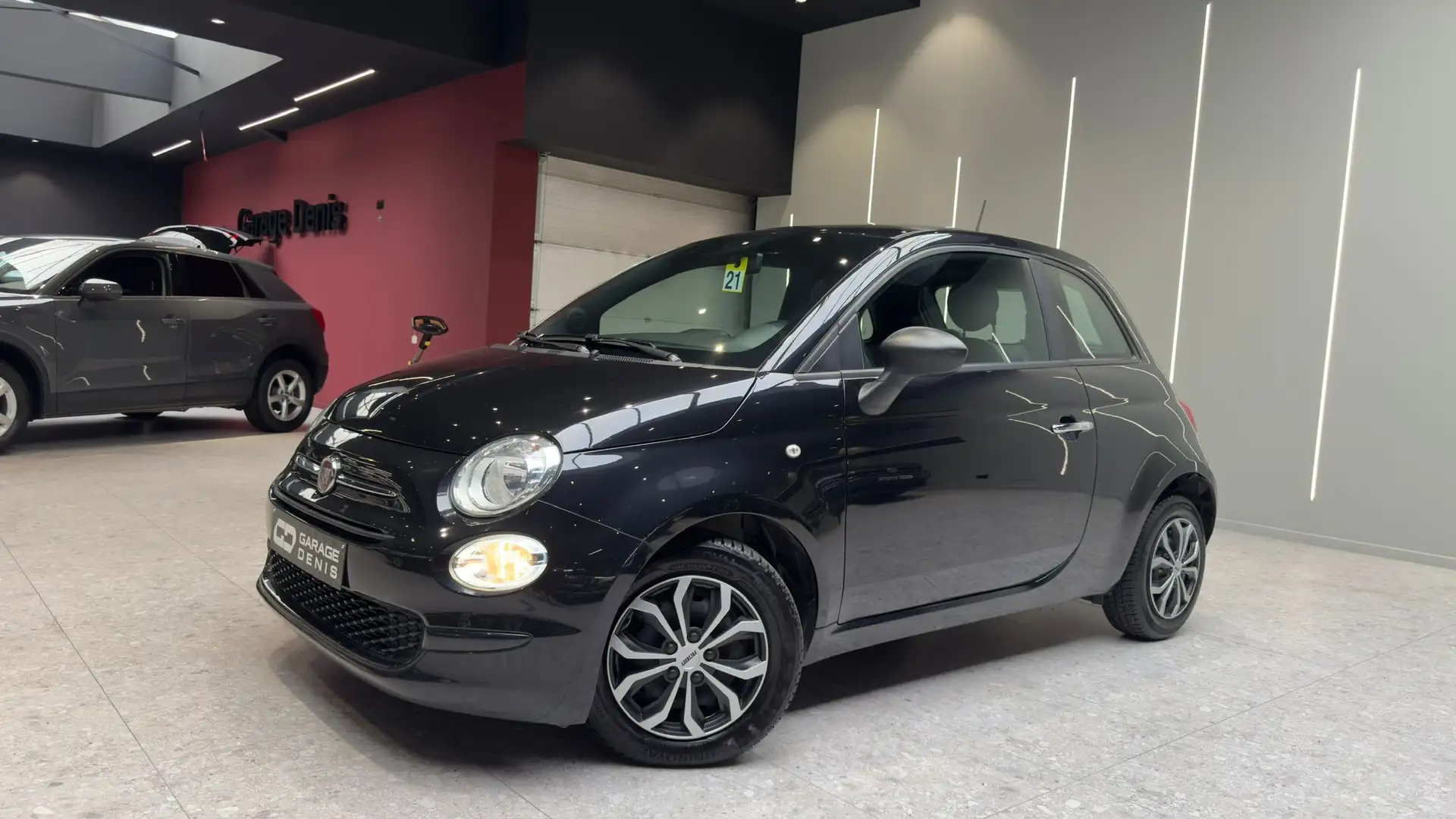 Fiat 500 1.0i MHEV **GPS**LED**GARANTIE 12 MOIS** Noir - 1