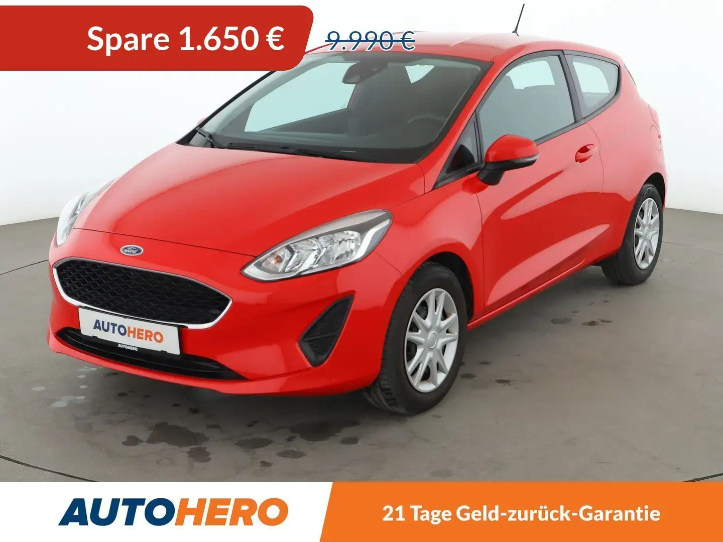 Ford Fiesta 1.1 Trend*LIM*SPUR*KLIMA* Rot - 1