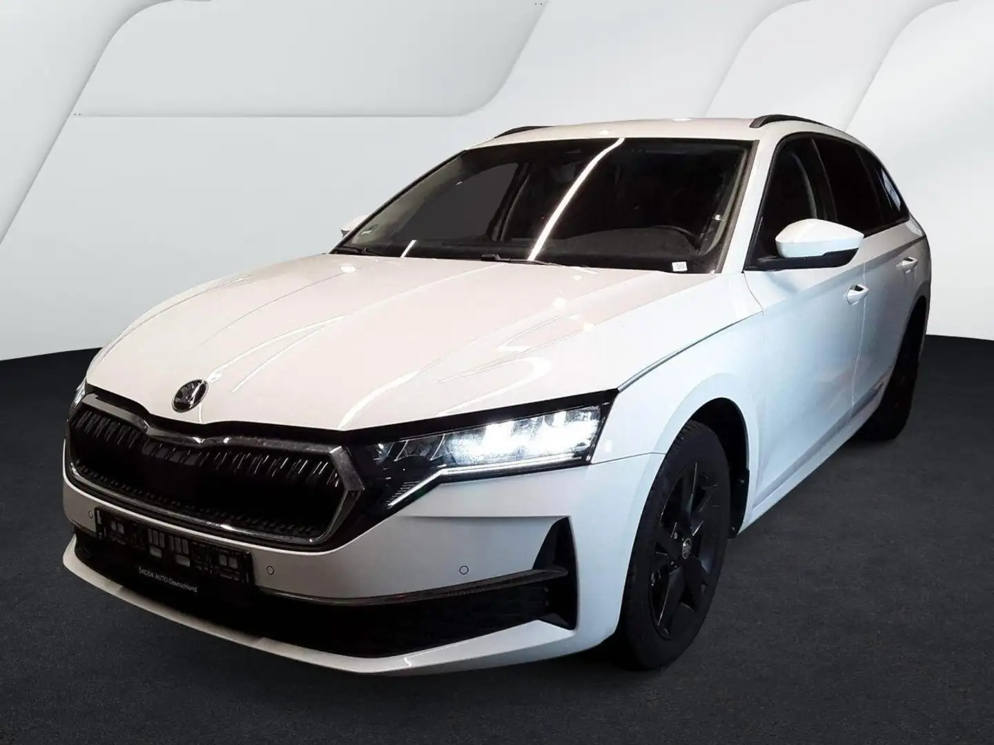 Skoda Octavia Combi Selection 2.0 TDI DSG / Navi, AHK Weiß - 2