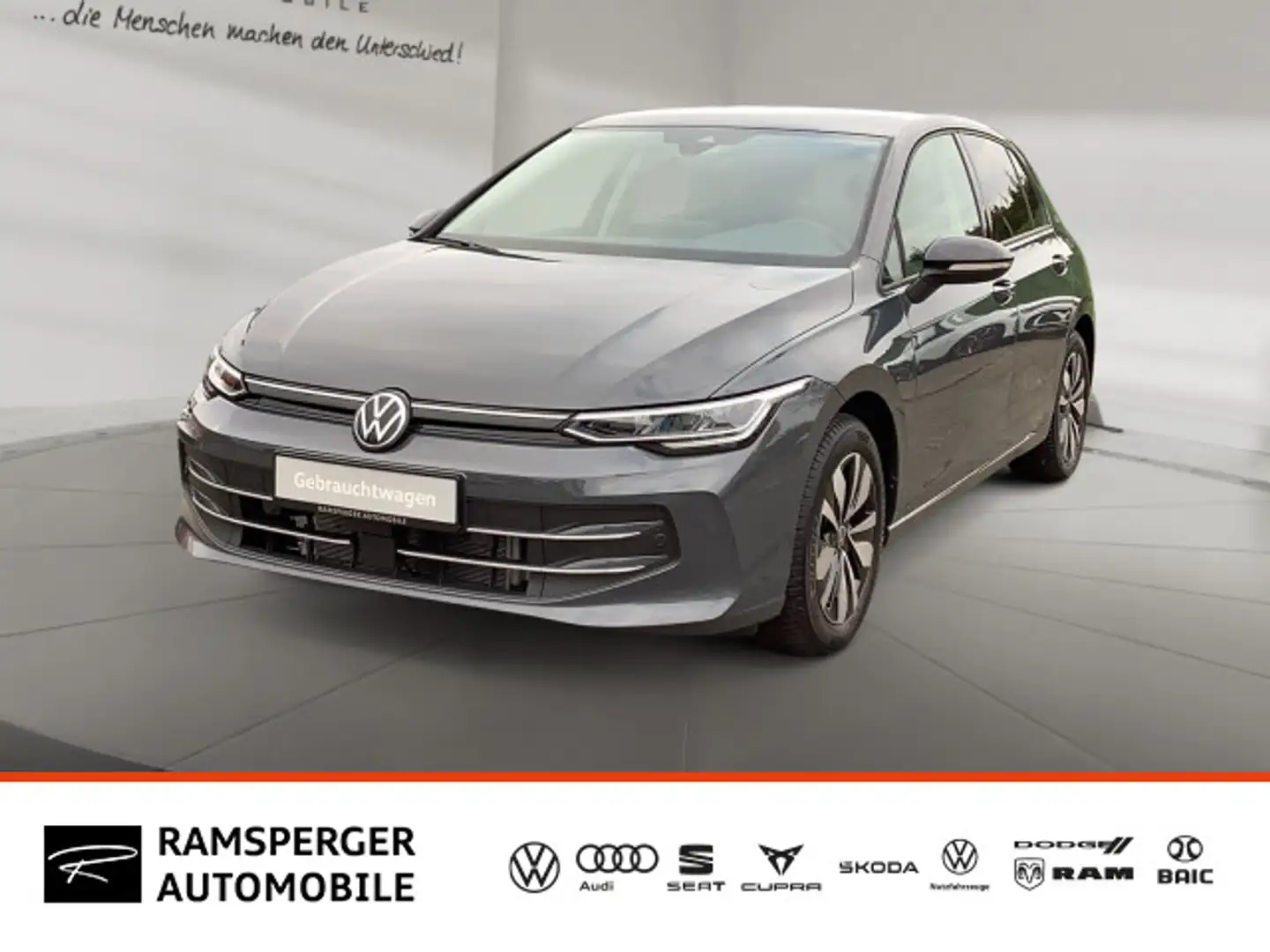 Volkswagen Golf VIII 1.5 TSI Goal AHK ACC LED Navi Kamera Grau - 1