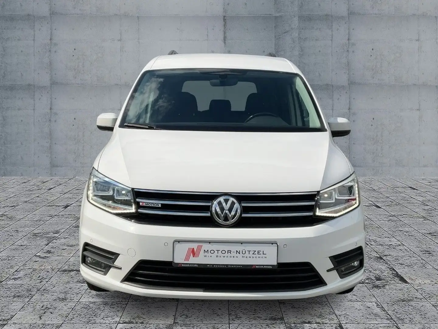 Volkswagen Caddy 2.0 TDI 4M CL Bi-XEN+APP+ACC+SHZ+2xPDC+AHK Weiß - 2