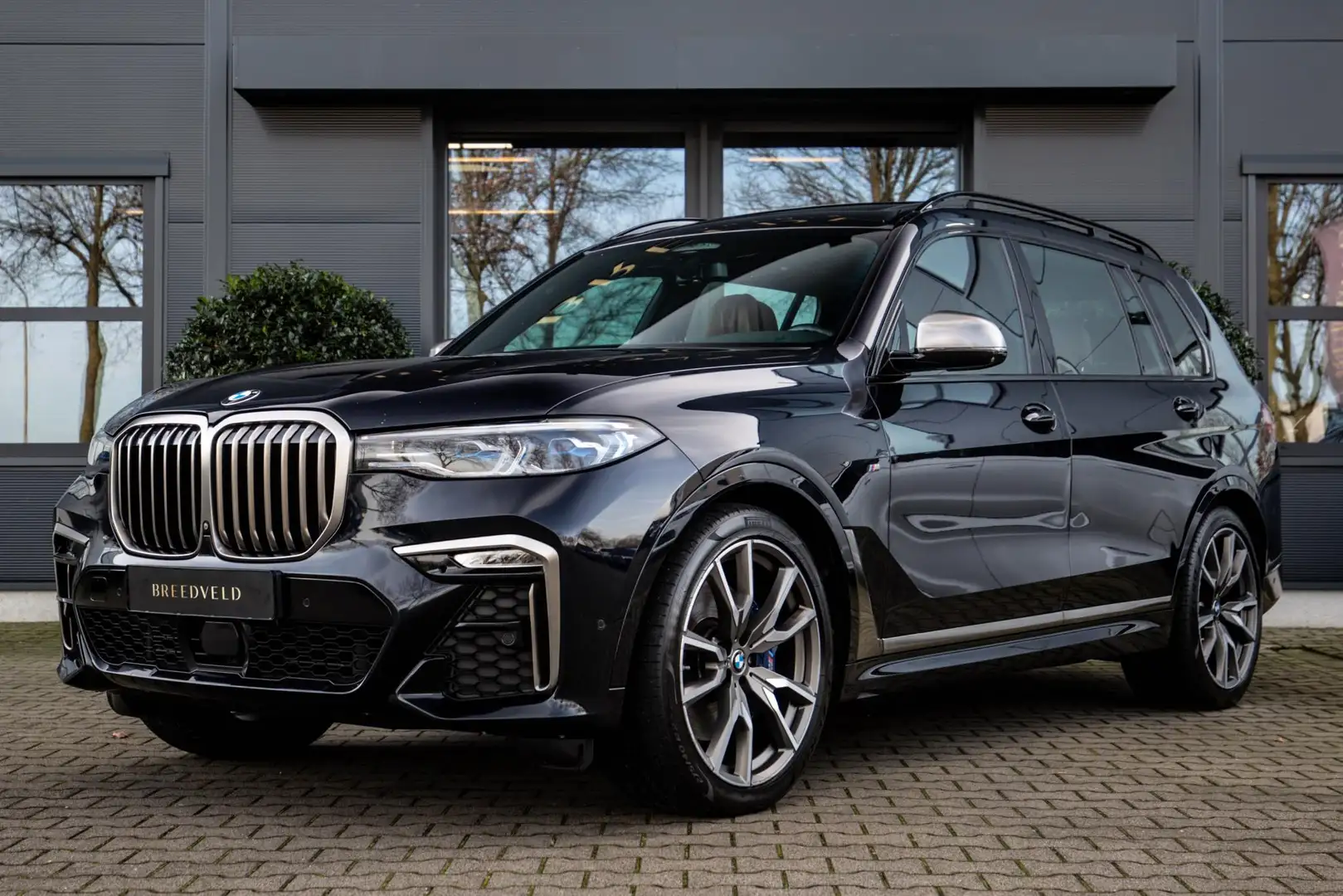 BMW X7 M50d High Executive 400pk, Panorama, TV Entertainm Zwart - 2