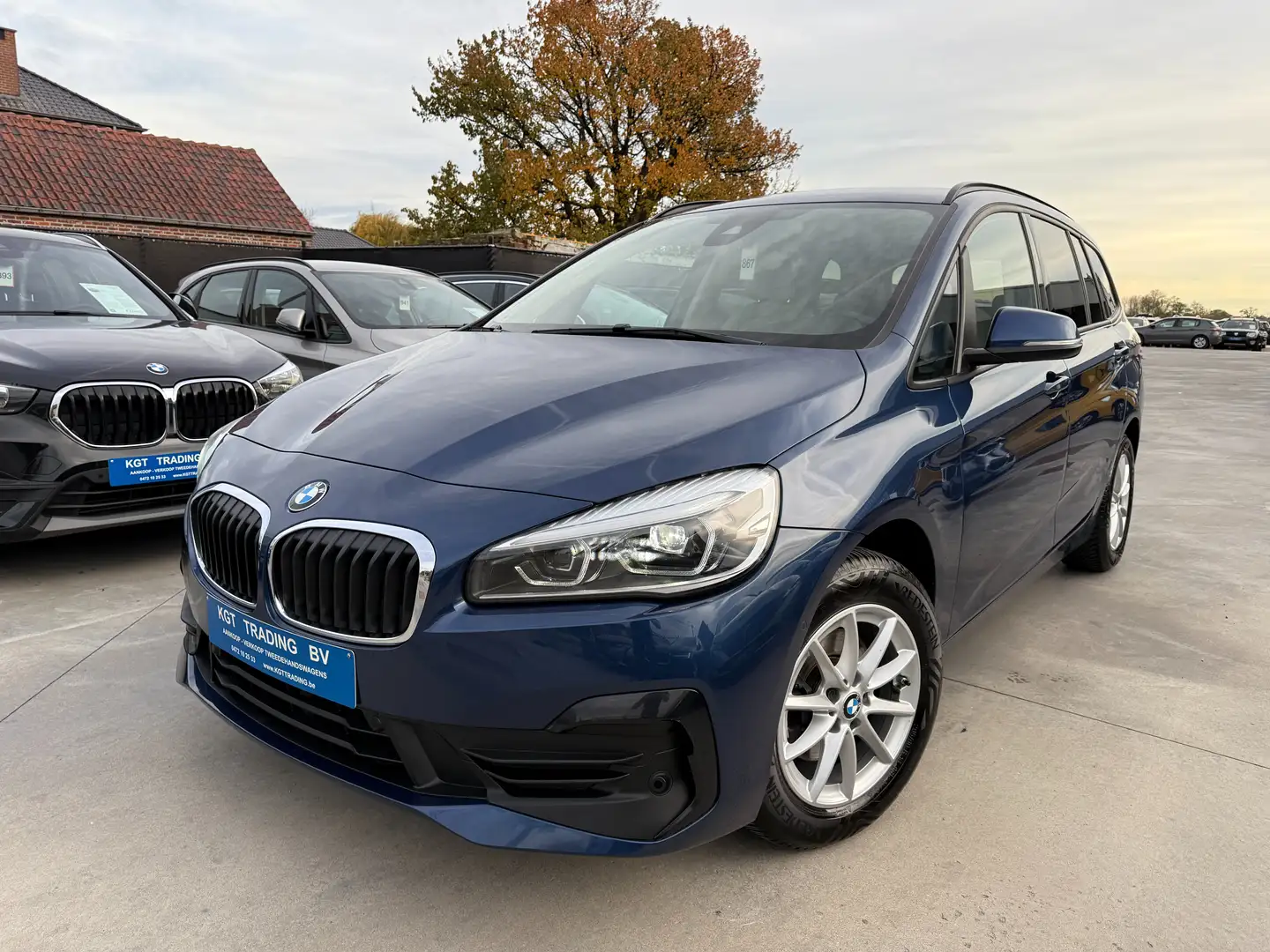 BMW 216 D GRAN TOURER 7 ZIT FULL LED NAVIGATIE LEDER ALU Bleu - 1