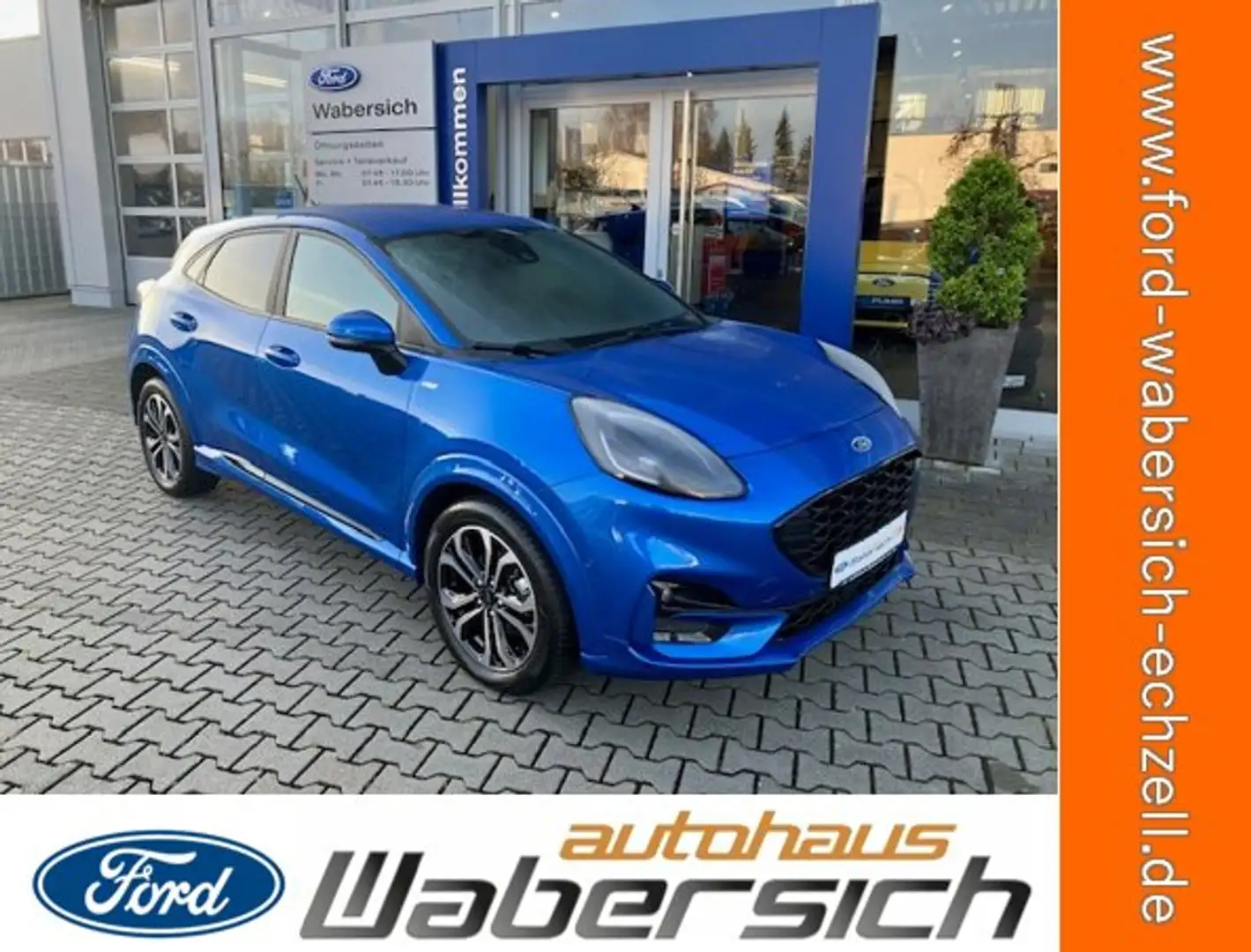 Ford Puma ST-Line, ACC, Kamera, elektr. Heckklappe Azul - 1
