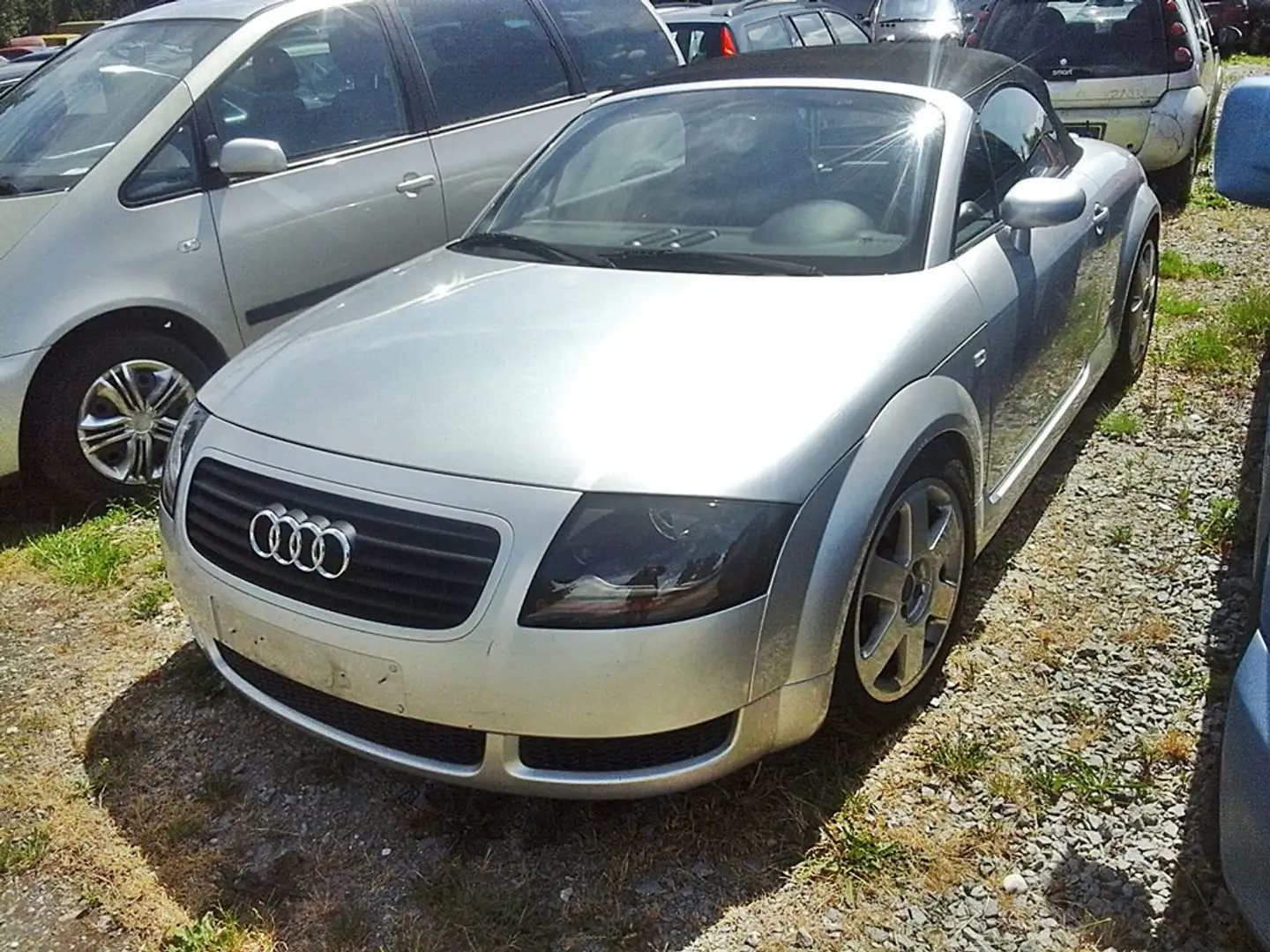 Audi TT 1.8 T/TÜV NEU/ Sitzheiz+Leder+Klima+met+eVerd Argent - 2