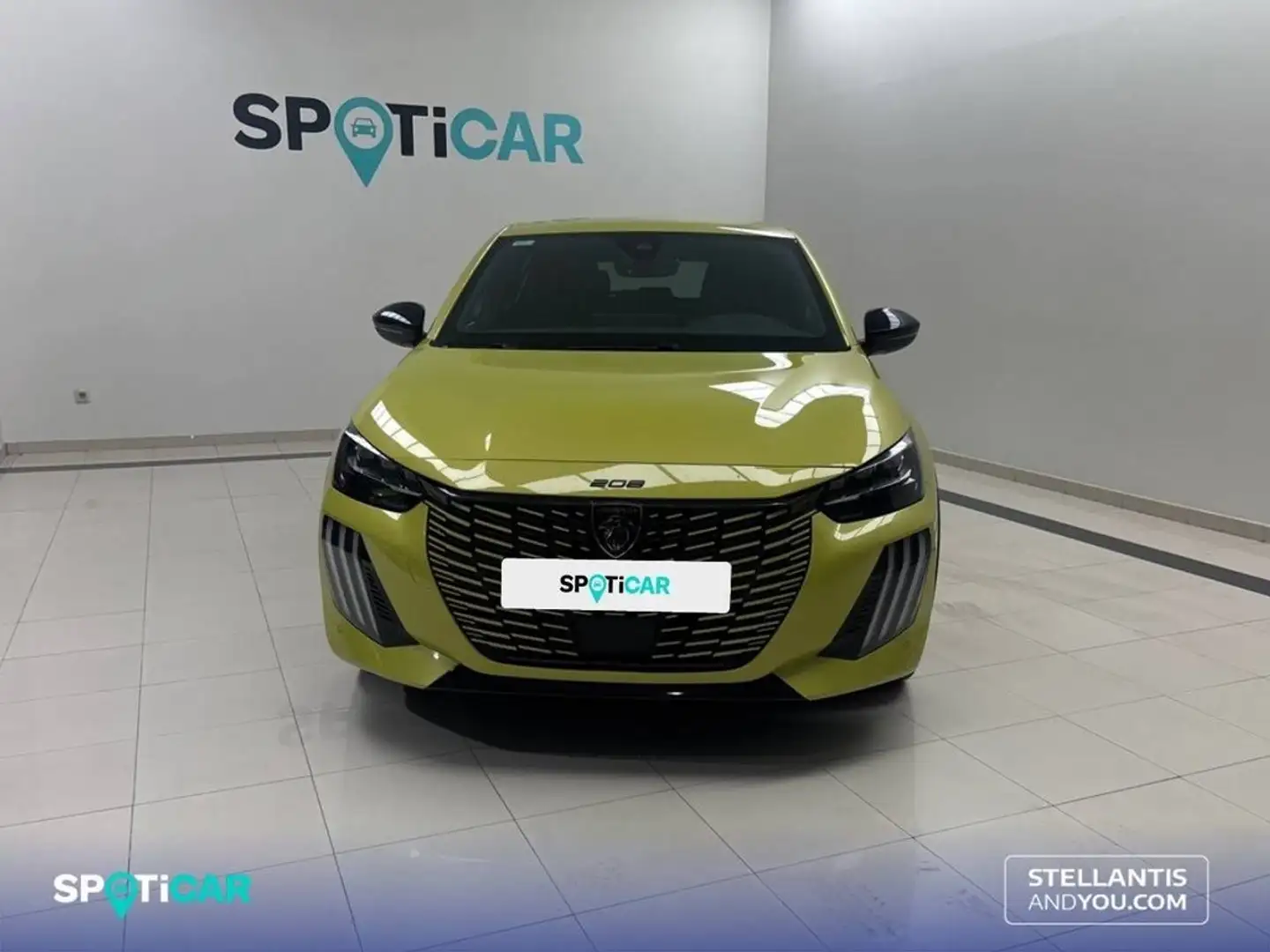 Peugeot 208 1.2 Puretech S&S GT 100 Jaune - 2