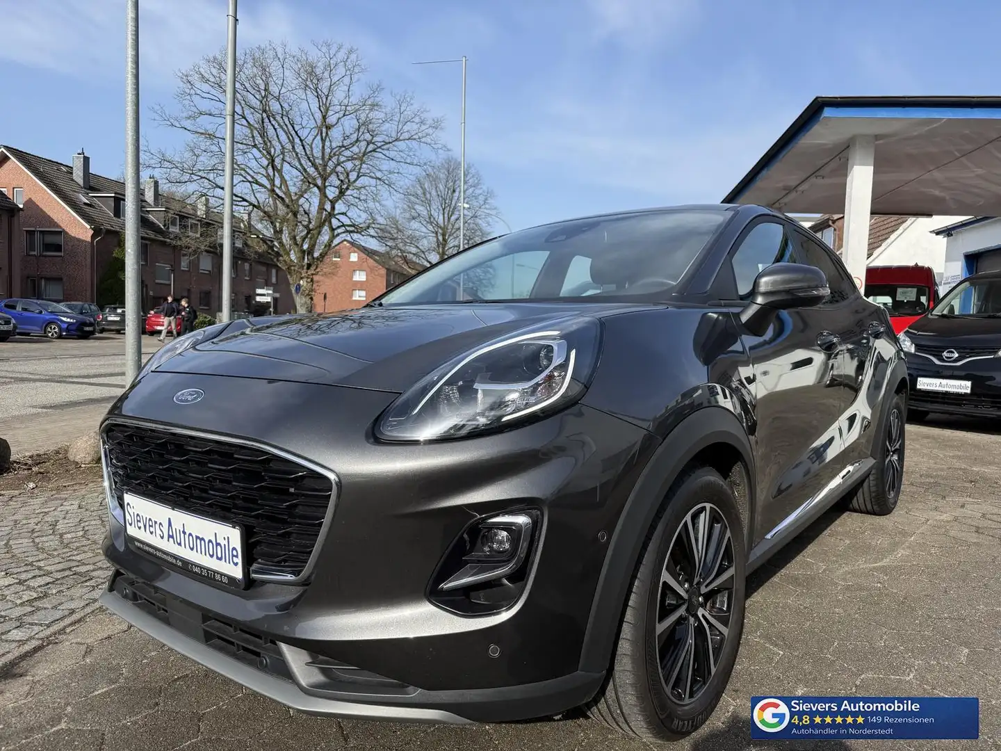 Ford Puma Titanium 1,0 Automatik AHK ACC LED Kamera Navi Grau - 1