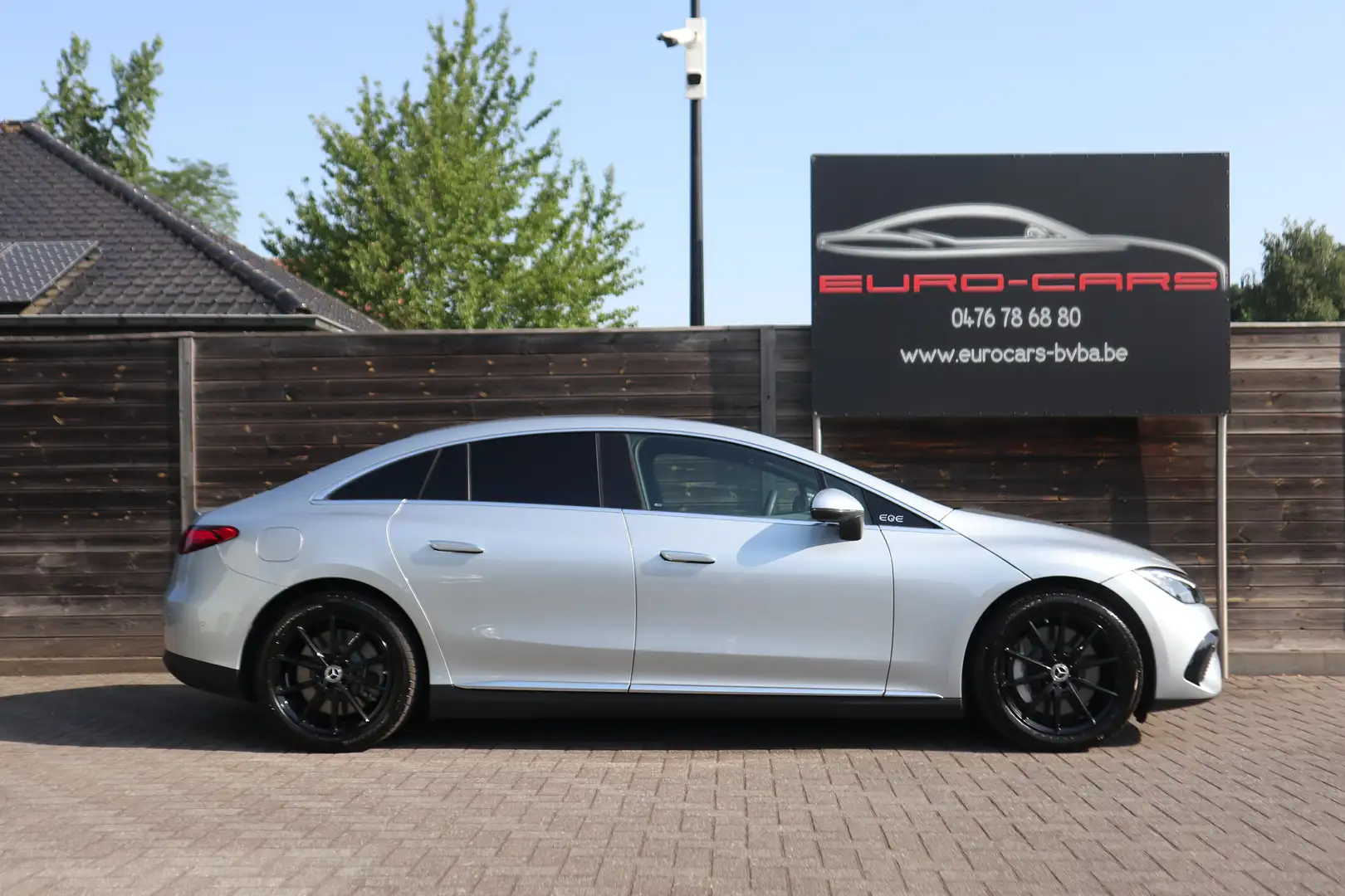 Mercedes-Benz EQE 300 Business Line/1 ste eig /Leder/360°/Nieuwstaat Argent - 2