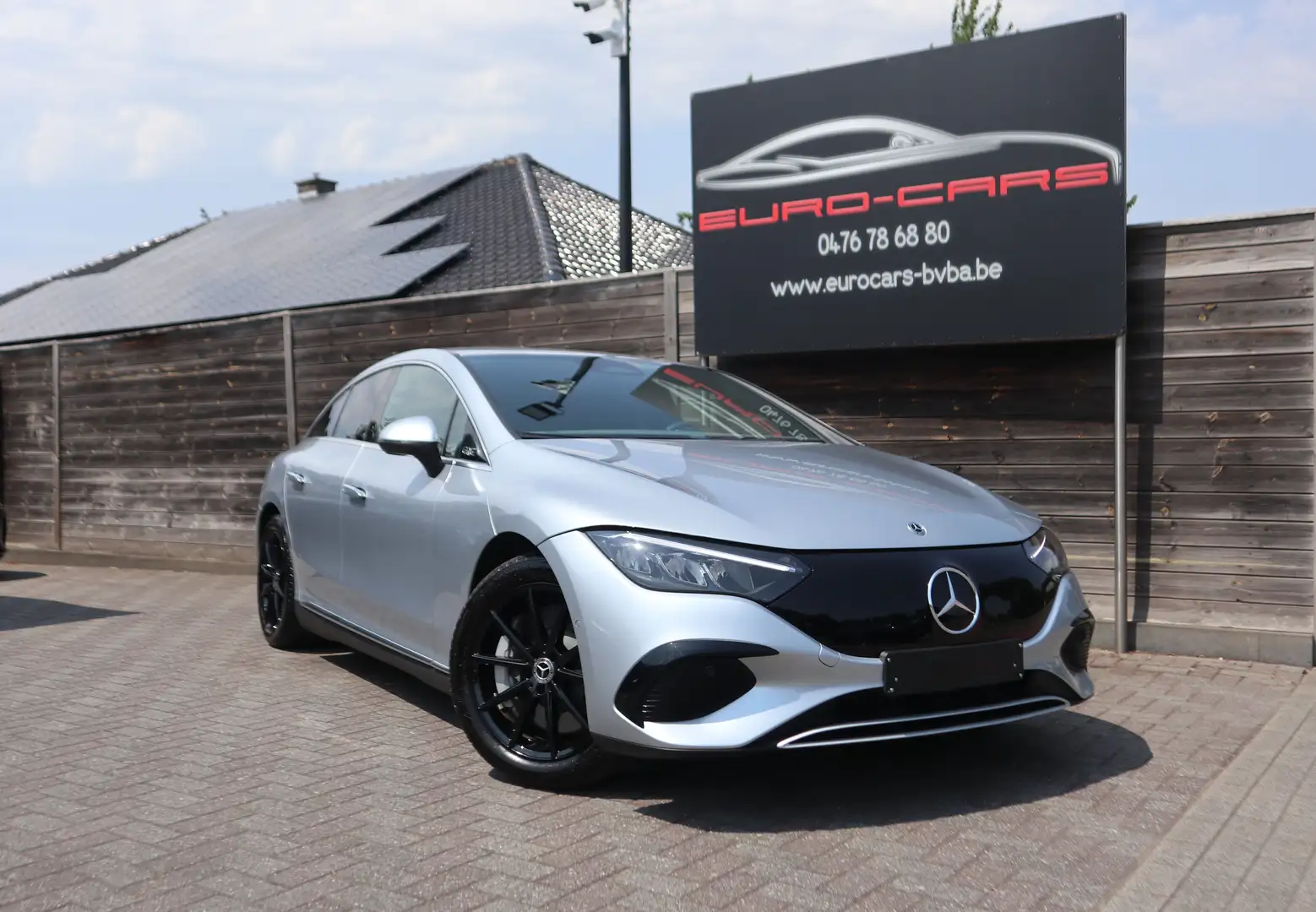 Mercedes-Benz EQE 300 Business Line/1 ste eig /Leder/360°/Nieuwstaat Argent - 1