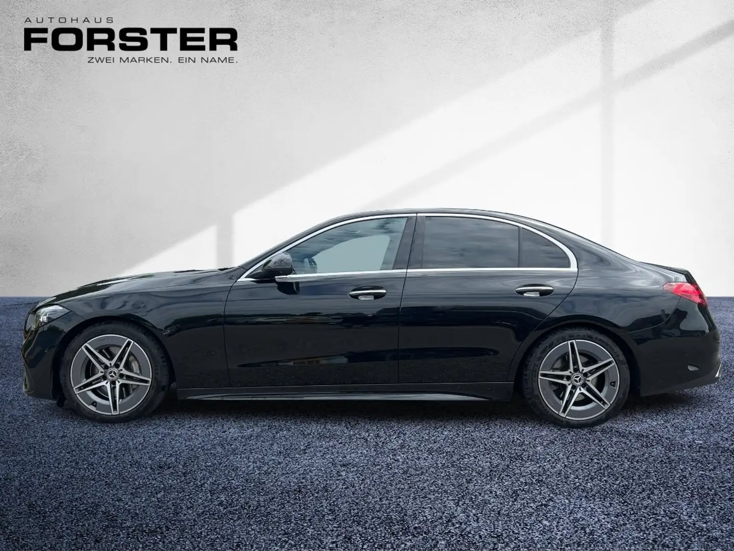 Mercedes-Benz C 220 d AMG Line AMG MBUX KeyGo PTS Shz eHeck Zwart - 2