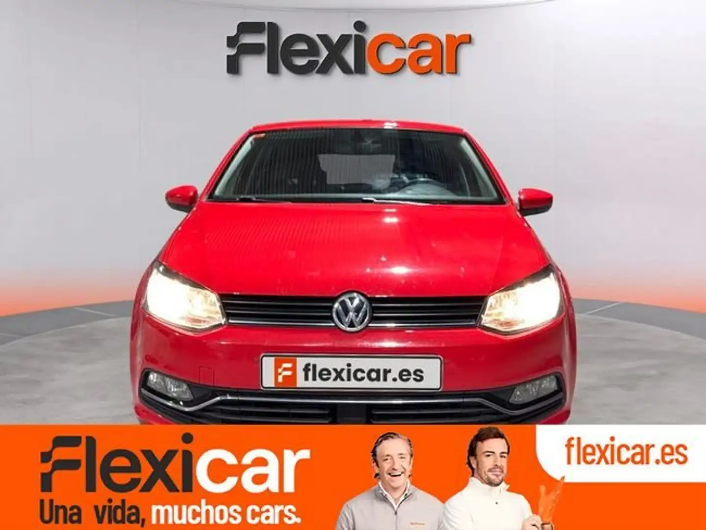 Volkswagen Polo 1.4 TDI BMT Advance 66kW Rojo - 1