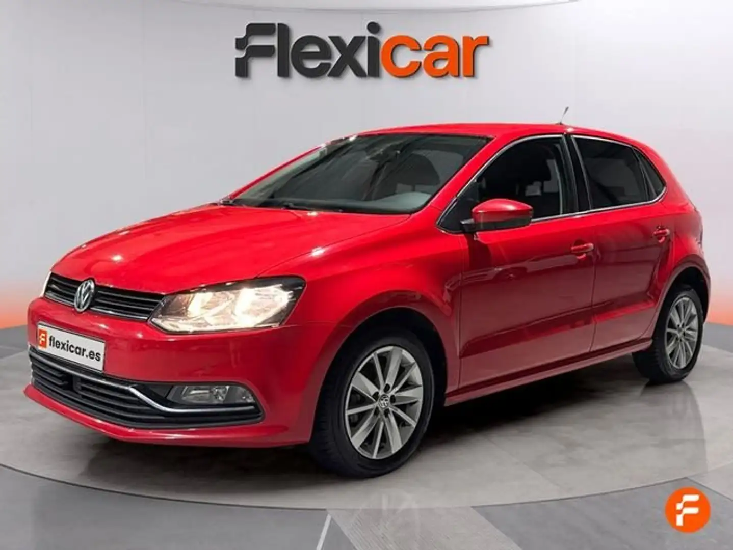 Volkswagen Polo 1.4 TDI BMT Advance 66kW Rojo - 2