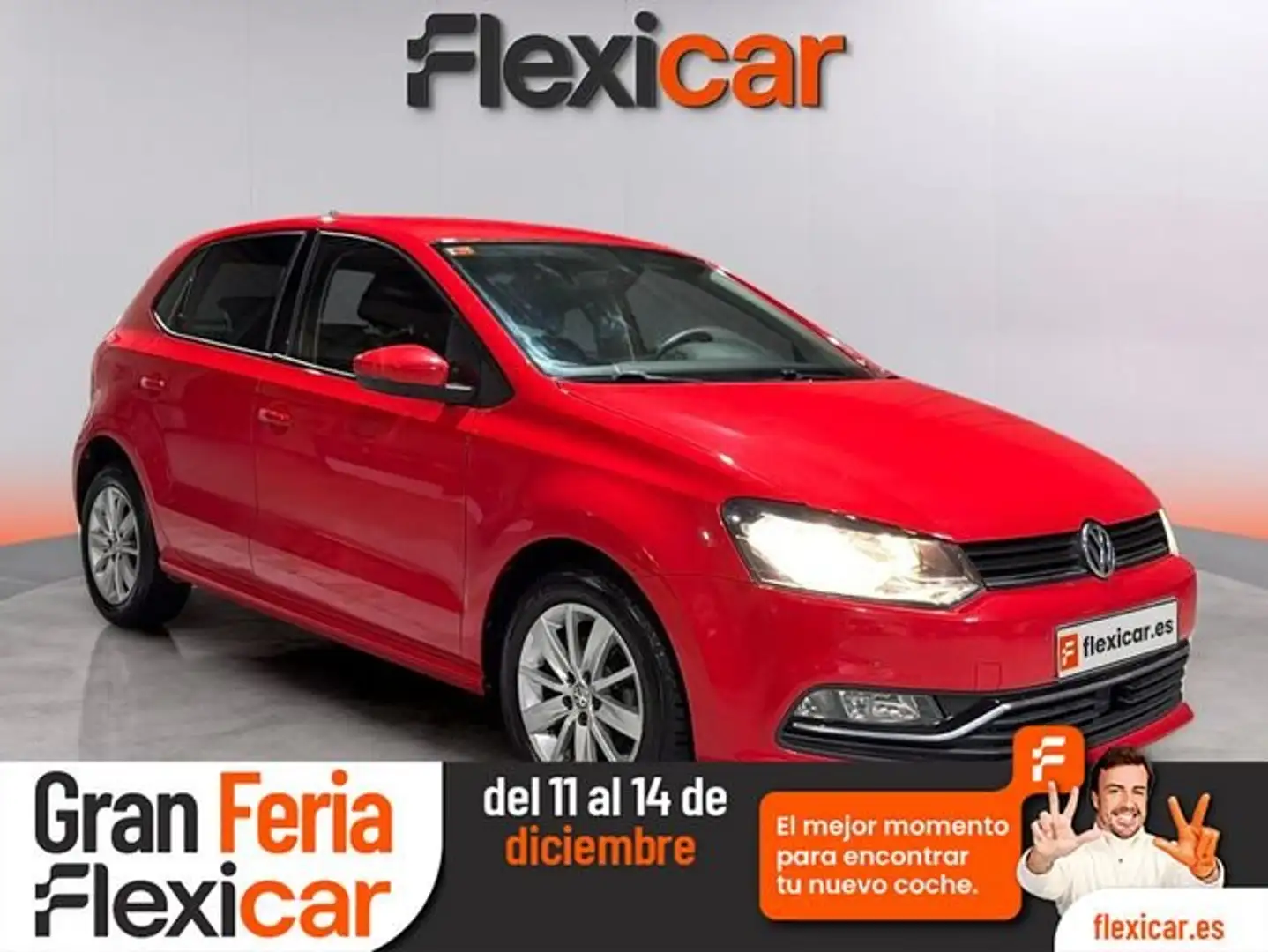 Volkswagen Polo 1.4 TDI BMT Advance 66kW Rouge - 1