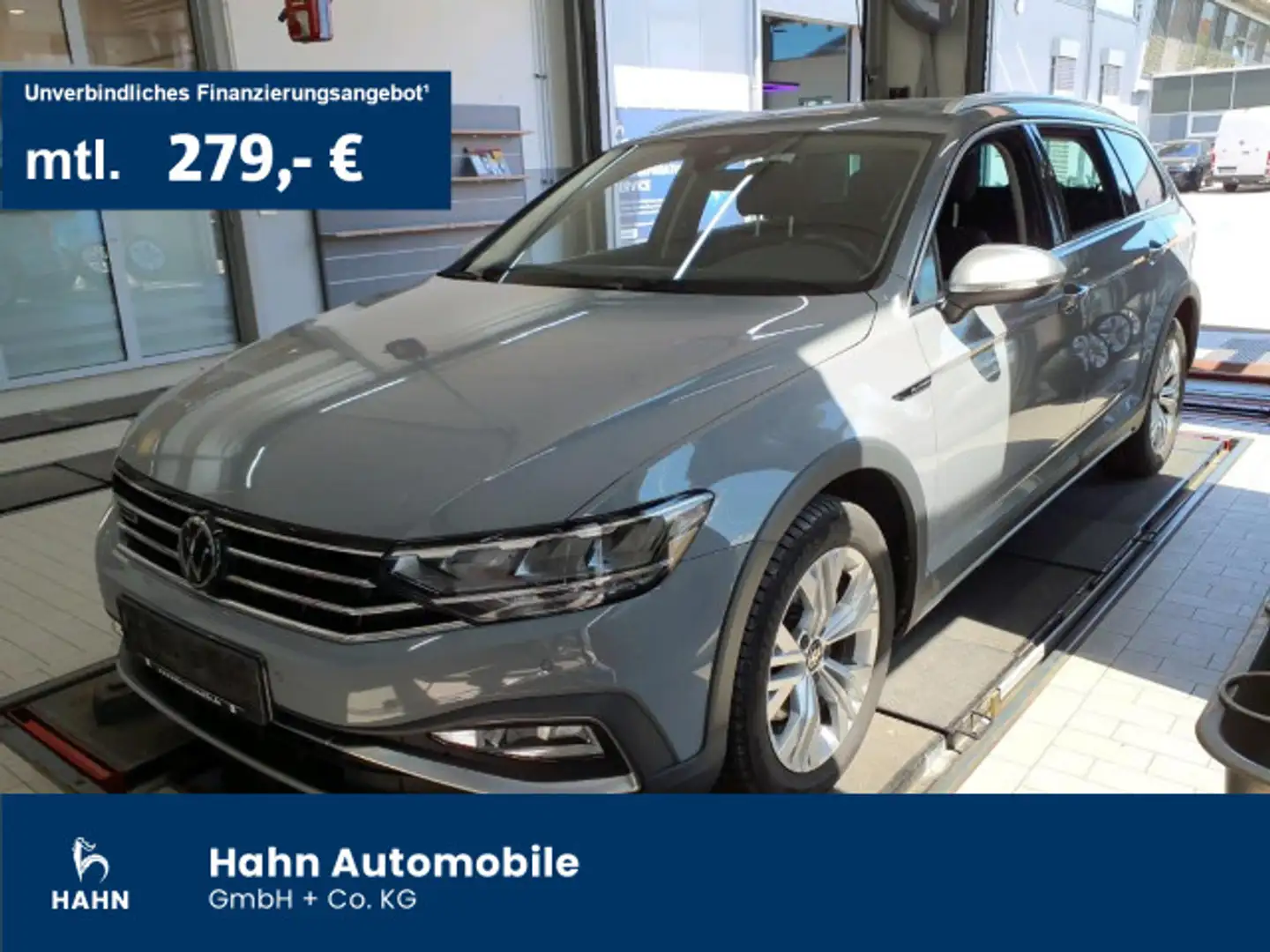 Volkswagen Passat Alltrack 2.0TDI 4Mo ACC App-C Cam LED Nav Grijs - 1