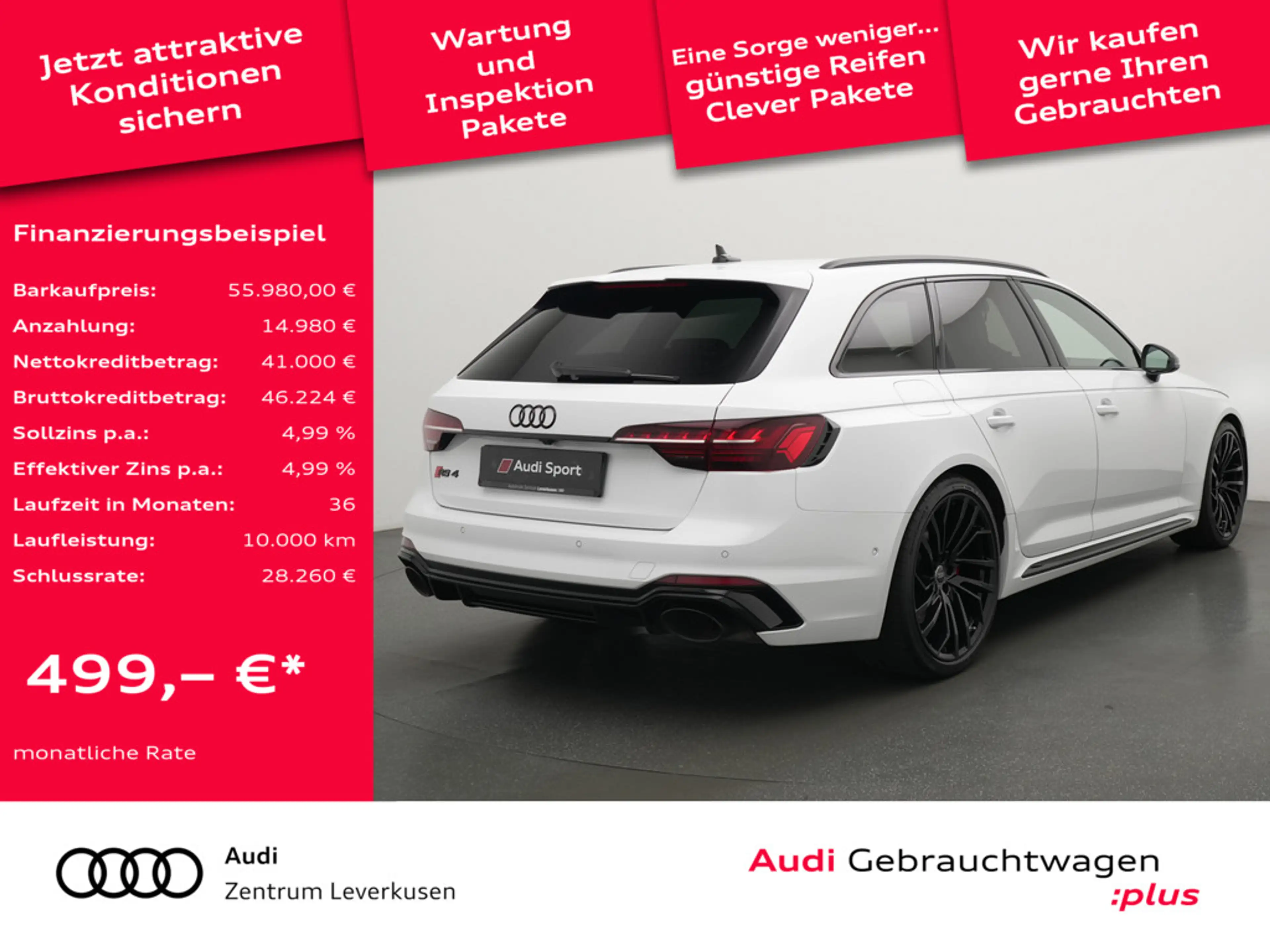 Audi RS4 VIRT NAVI LEDER KAM MEMORY MATRIX — photo 2